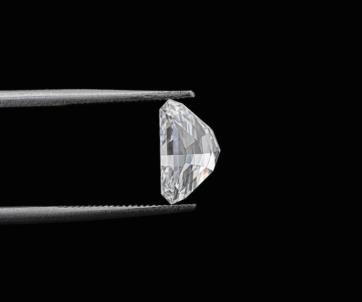 1.92 Carat Trillion Step Cut Lab Grown Matched Diamond Pair