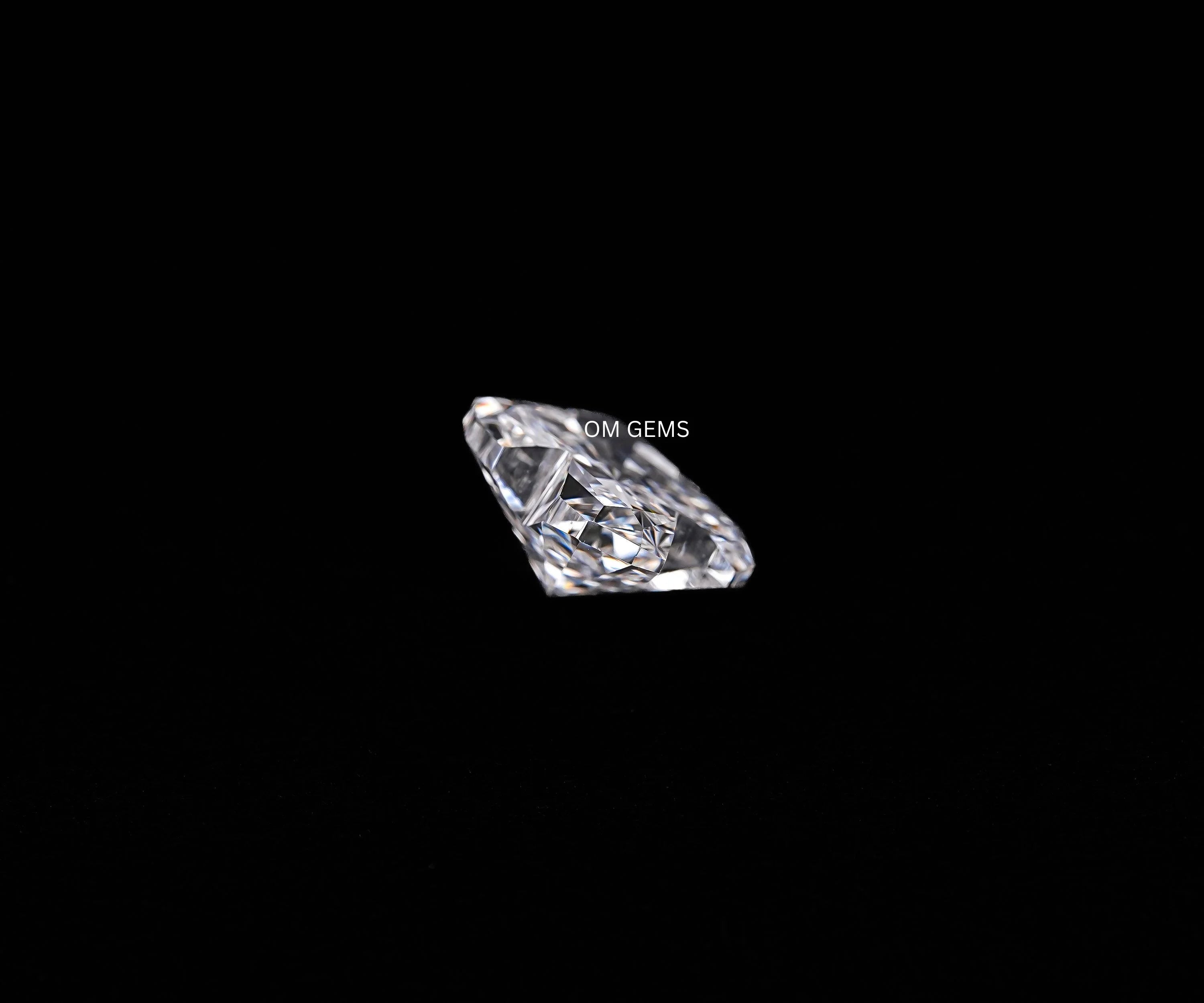 X Letter Initial Lab Grown Loose Diamond