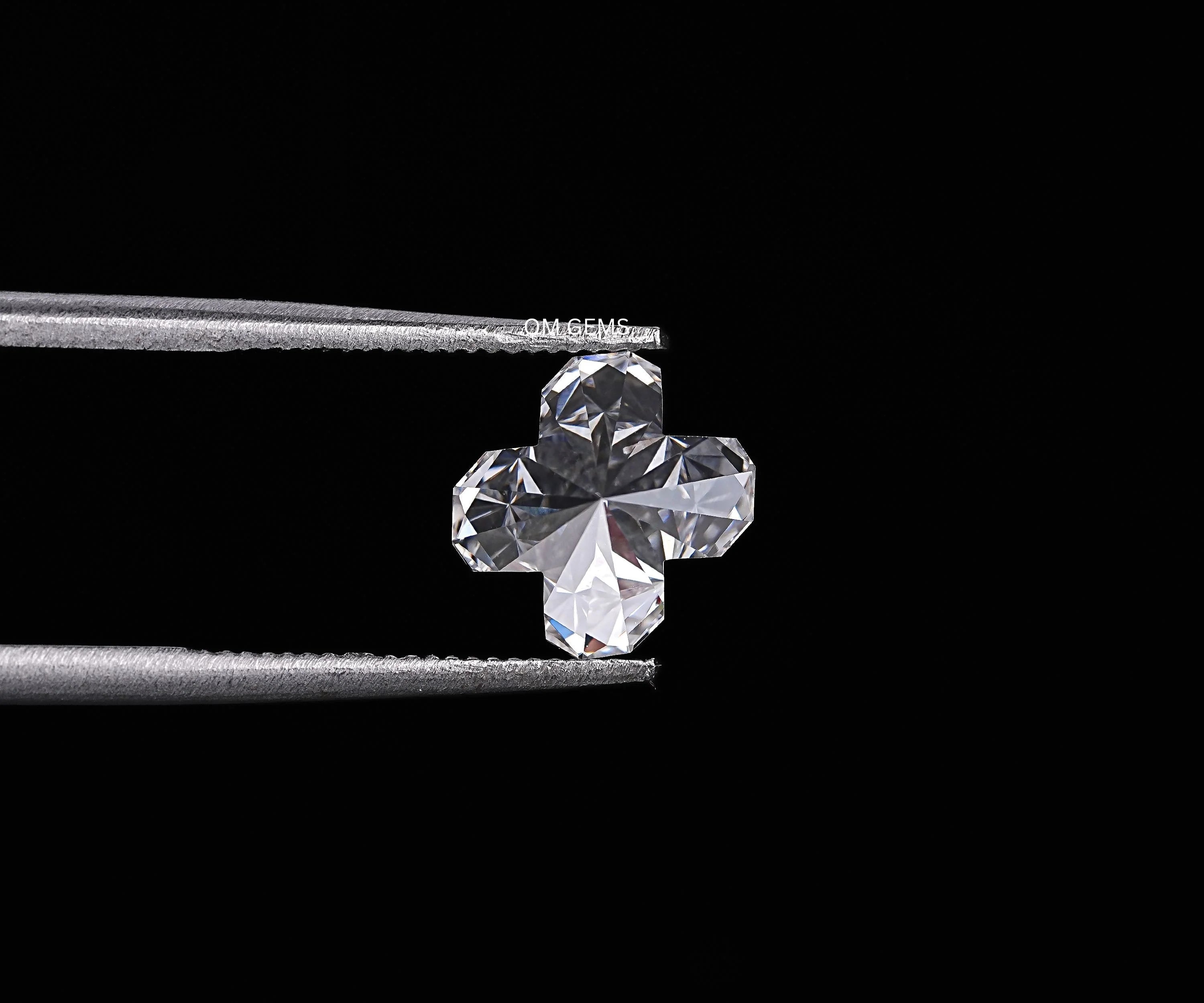 X Letter Initial Lab Grown Loose Diamond