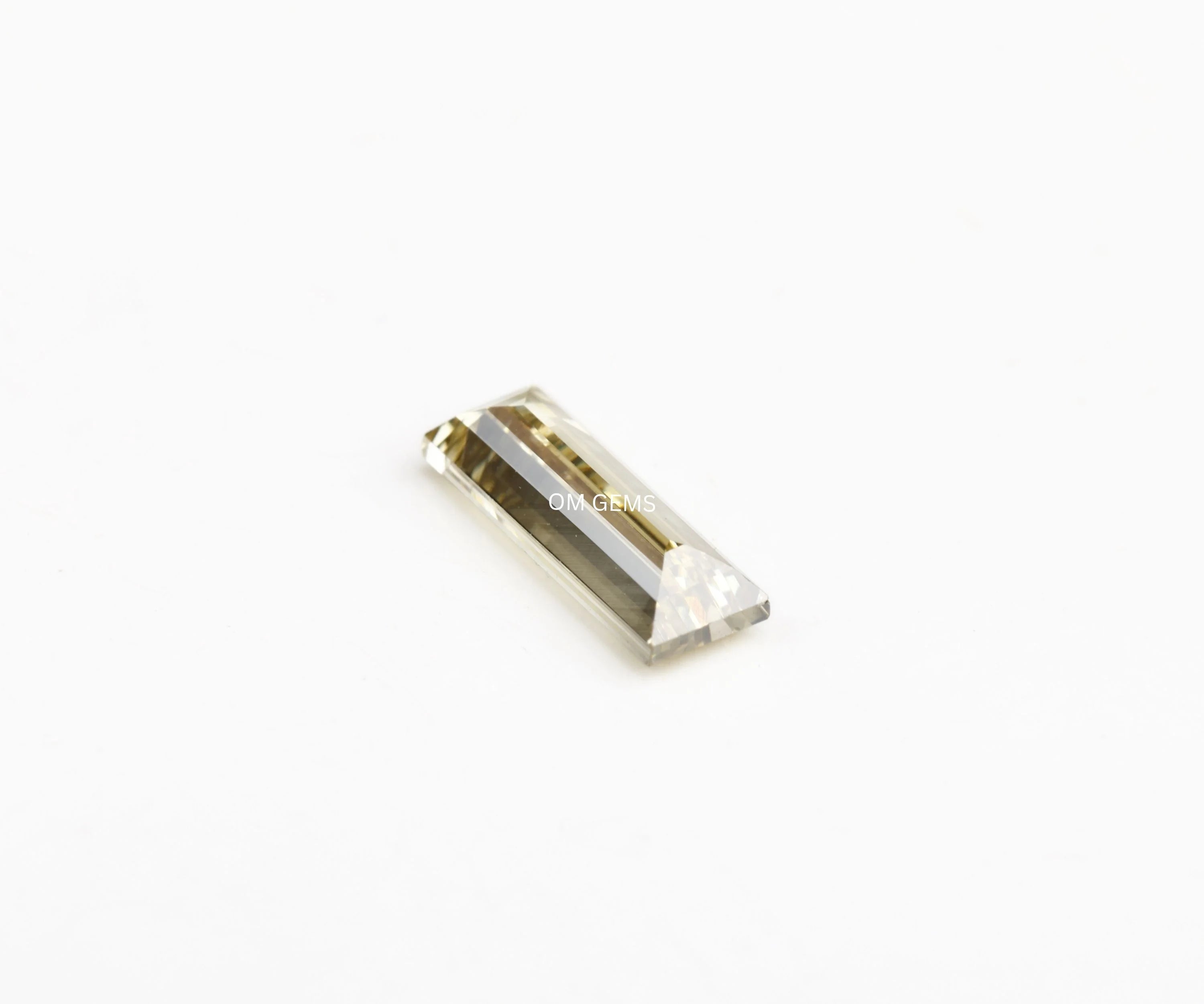 Yellow Baguette Cut Lab Loose Diamond