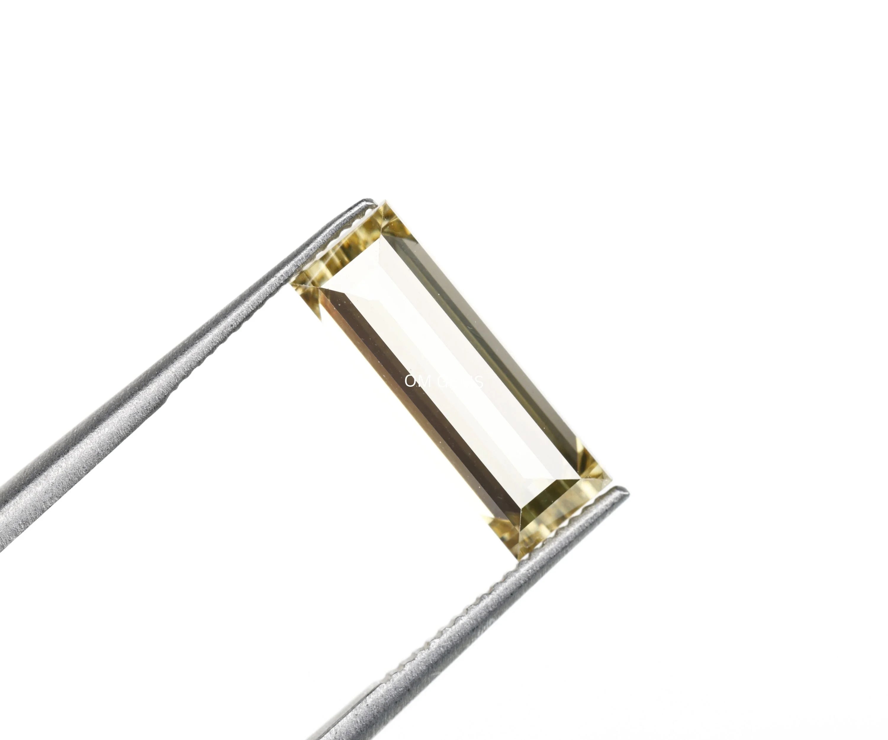 Yellow Baguette Cut Lab Loose Diamond
