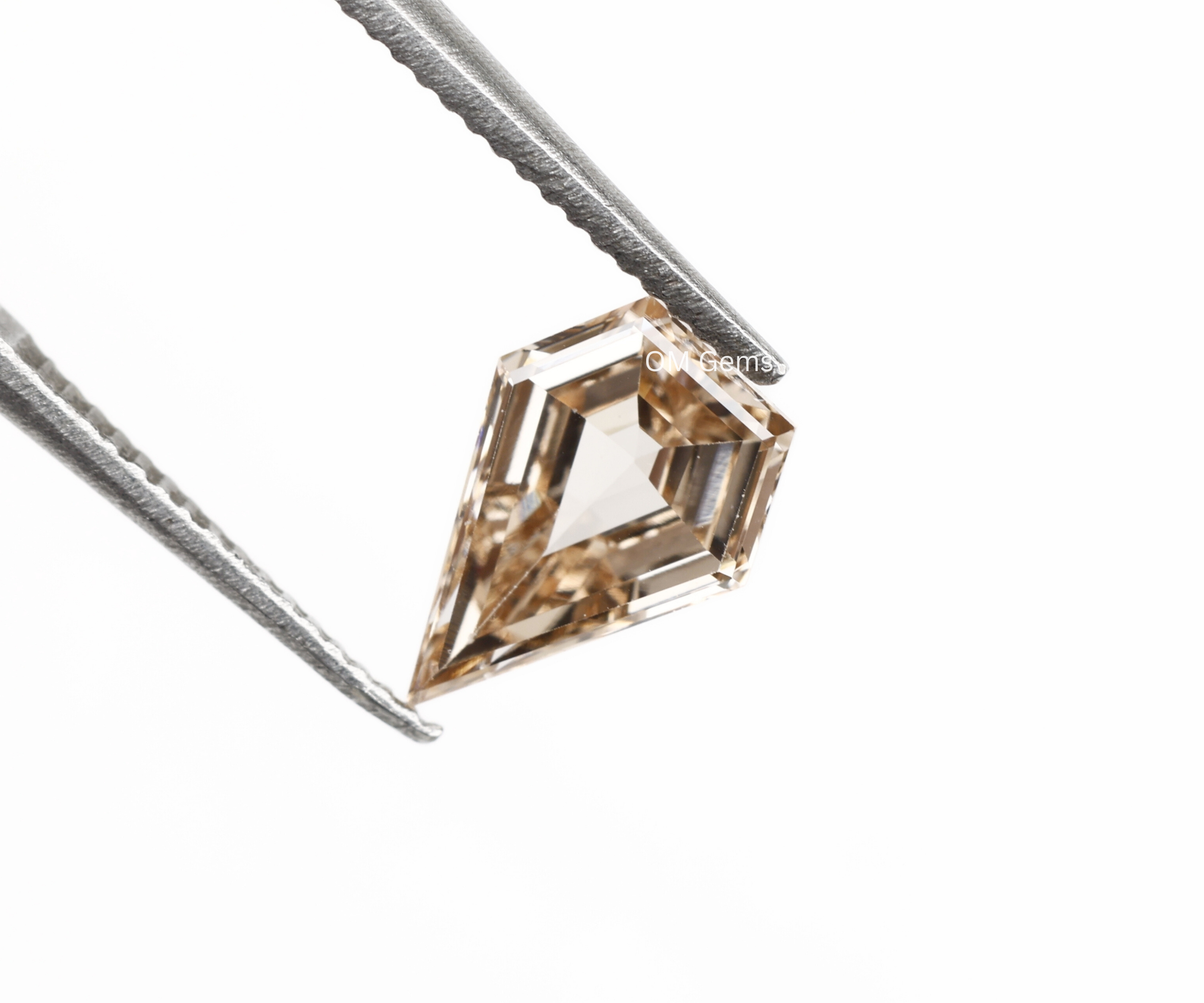 Champagne Pentagon Cut Lab Grown Diamond