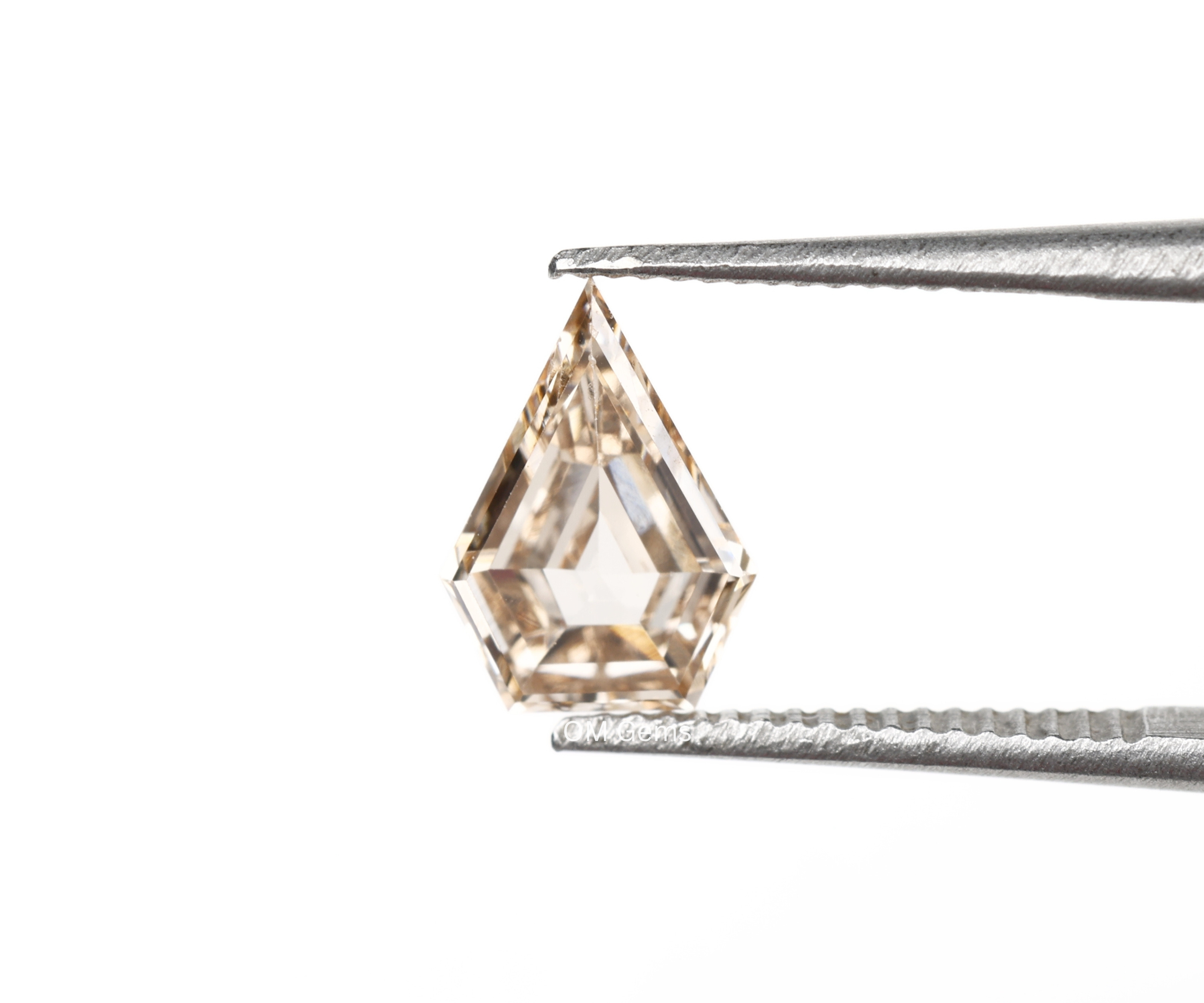 Champagne Pentagon Cut Lab Grown Diamond