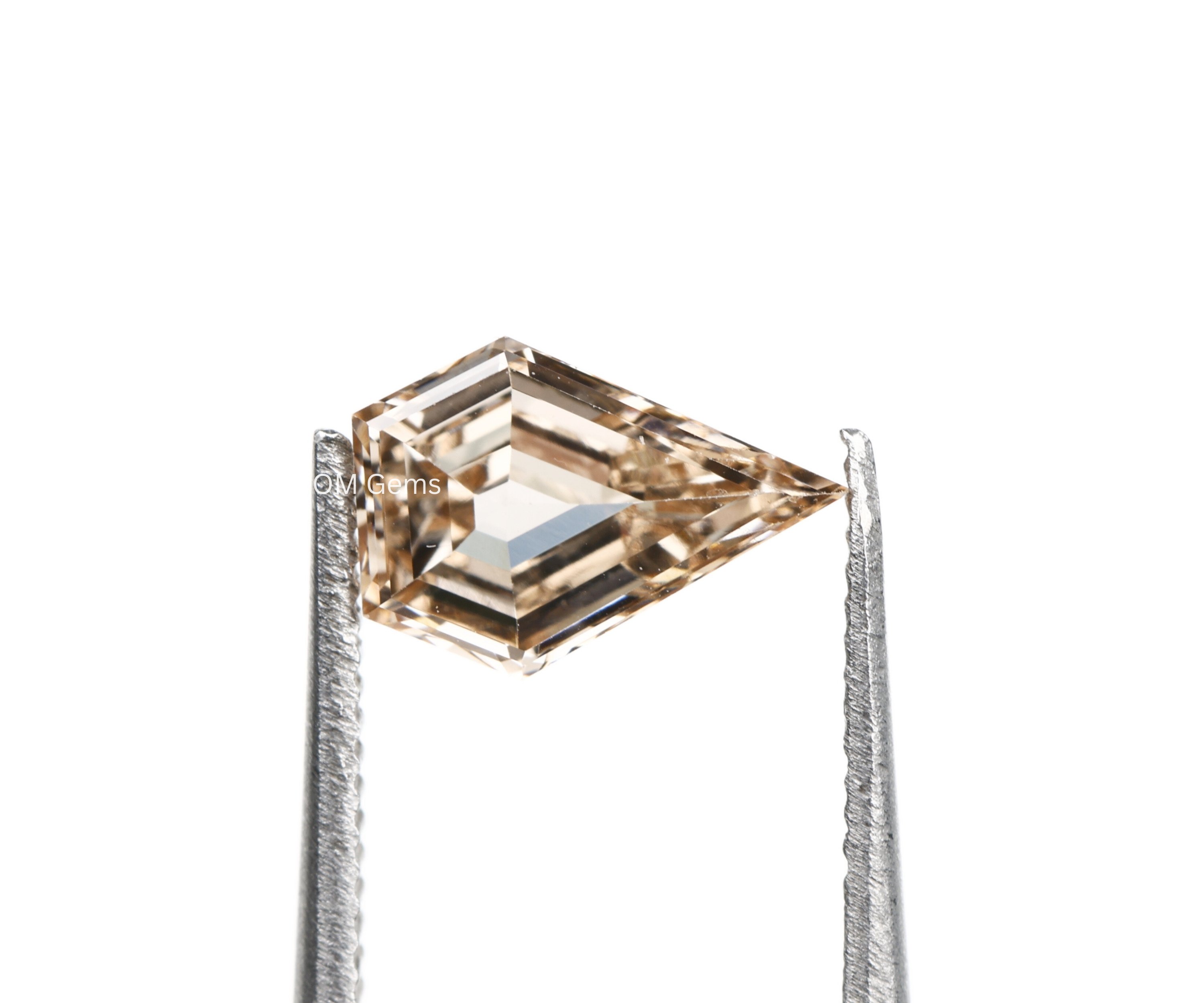 Champagne Pentagon Cut Lab Grown Diamond
