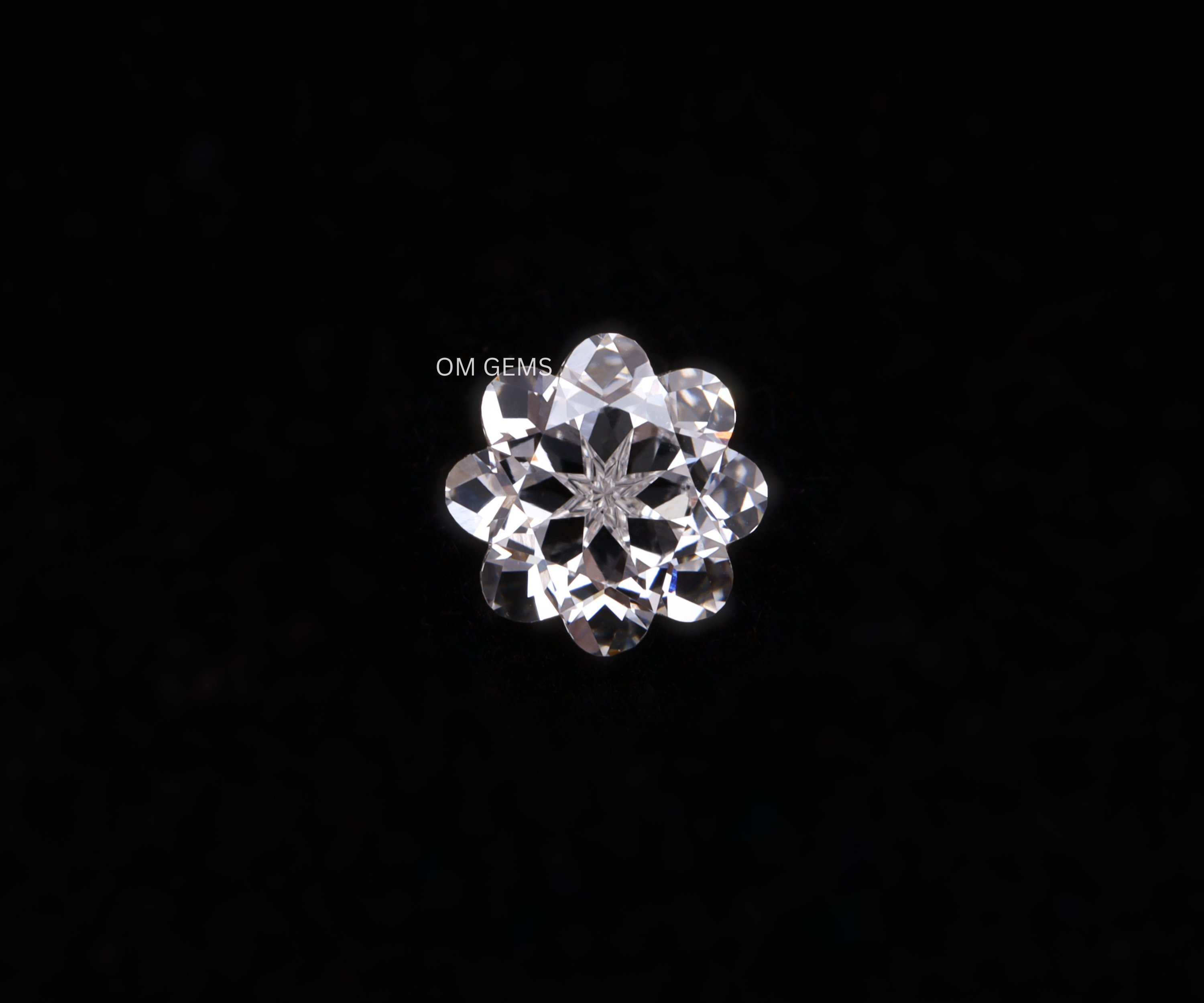 0.55 CT Floral Cut Loose Lab Grown Diamond