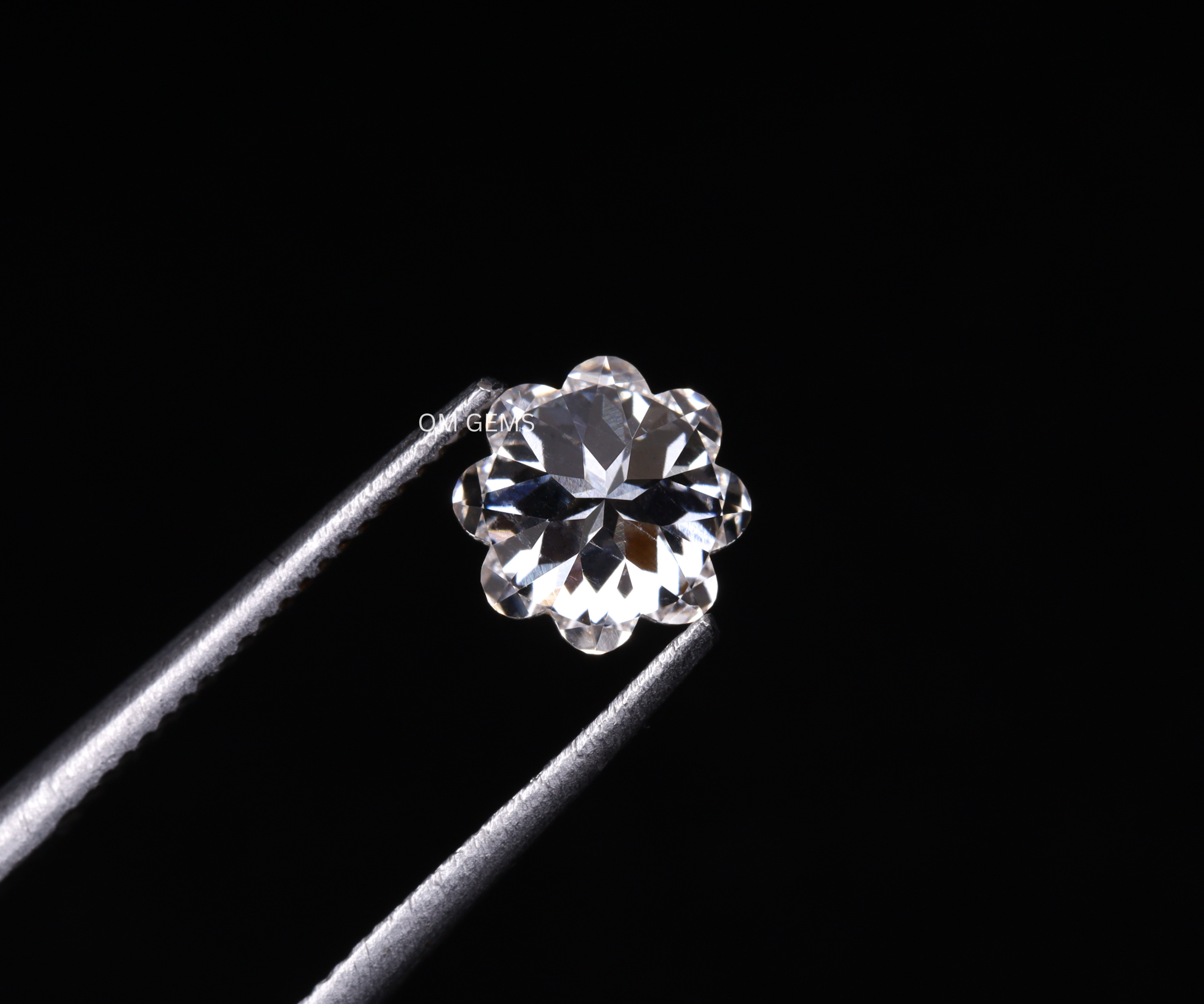 0.55 CT Floral Cut Loose Lab Grown Diamond