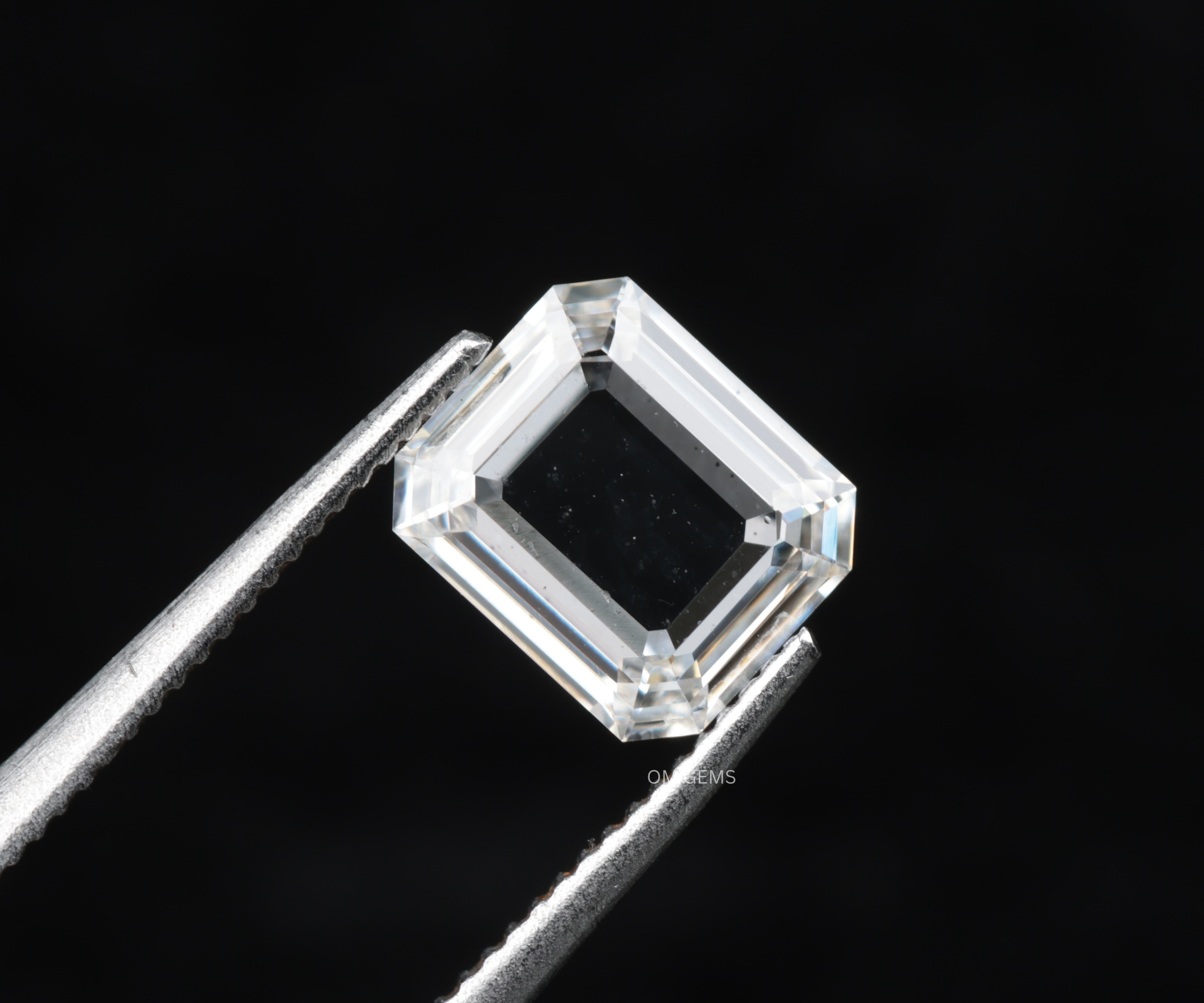 Portrait Cut Emerald Lab Grown Diamond