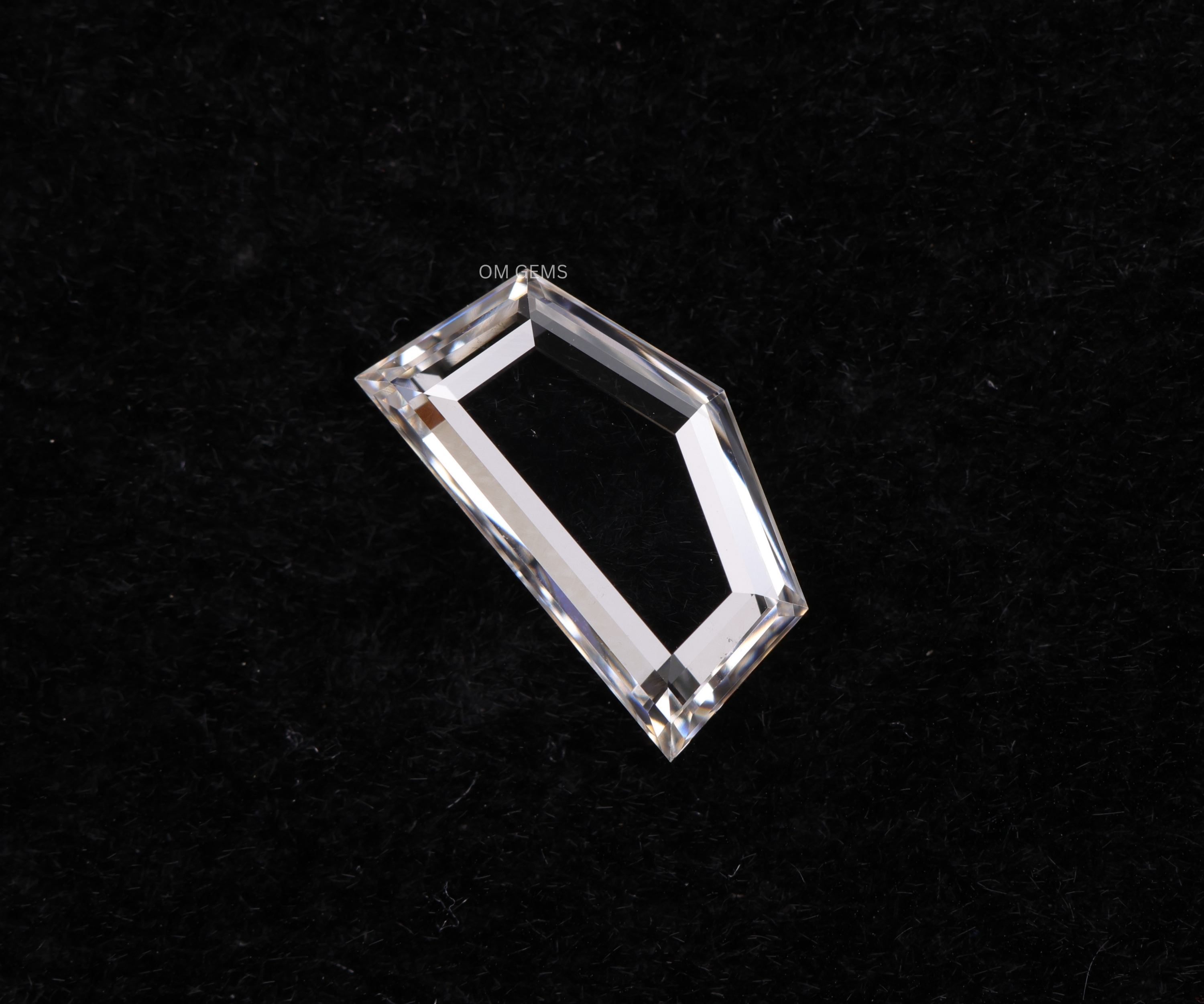 Portrait Cut Trapezoidal Lab Grown Diamond