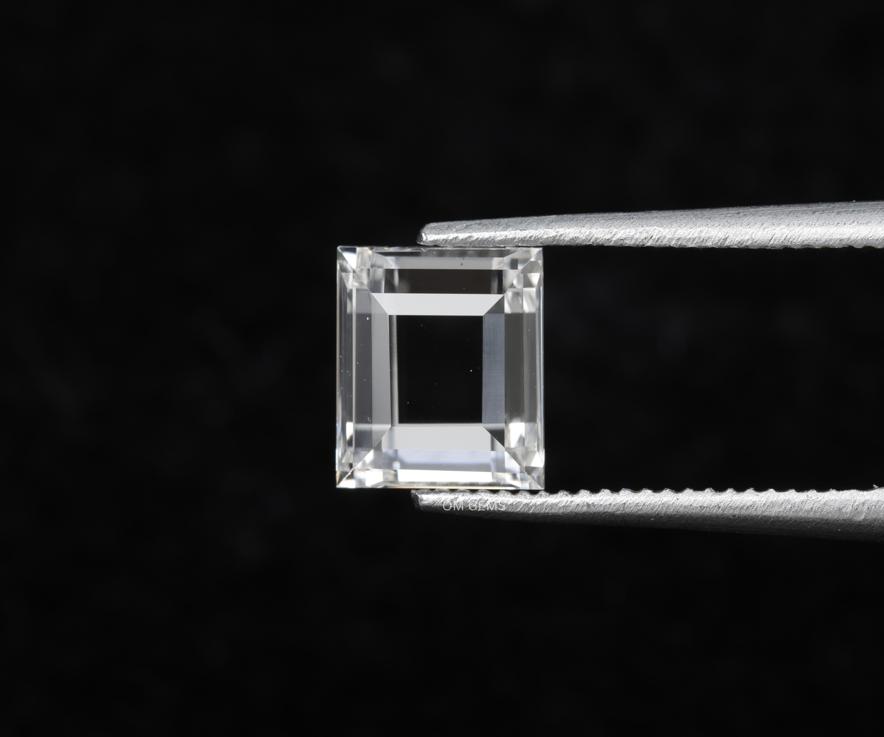 Lab Created Portrait Cut Baguette Diamond