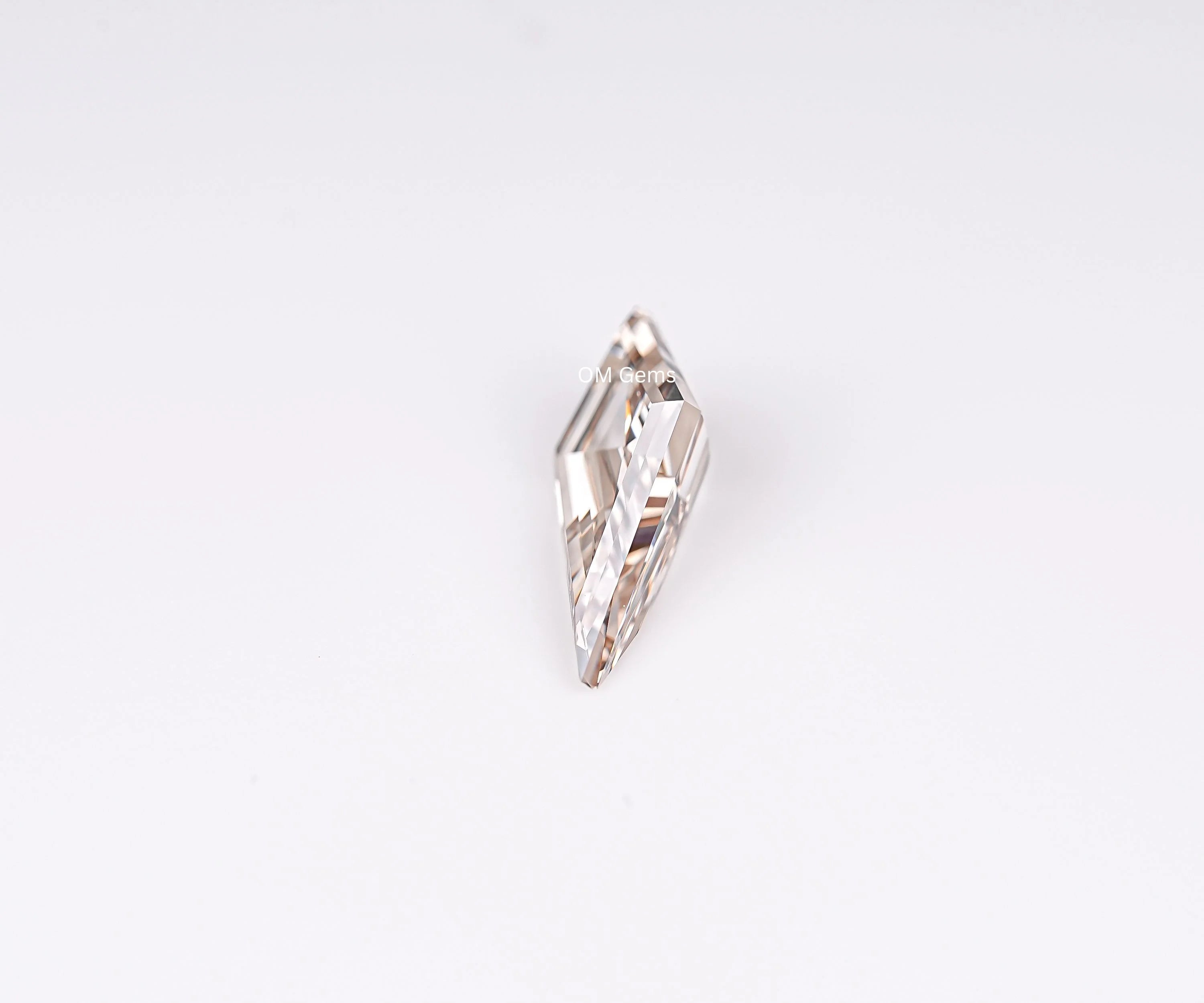 0.95 CT Champagne Kite Cut Lab Grown Diamond