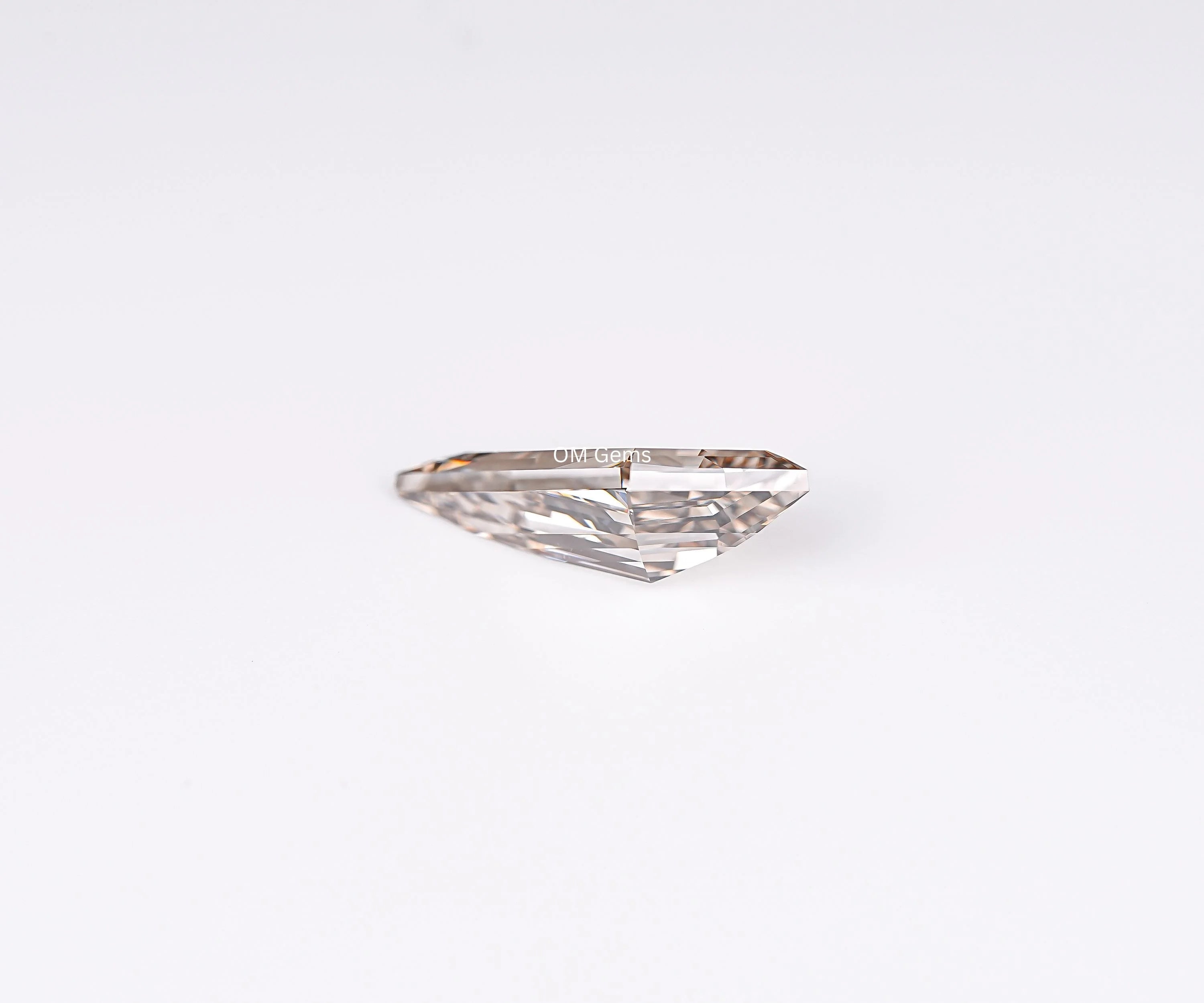 0.95 CT Champagne Kite Cut Lab Grown Diamond