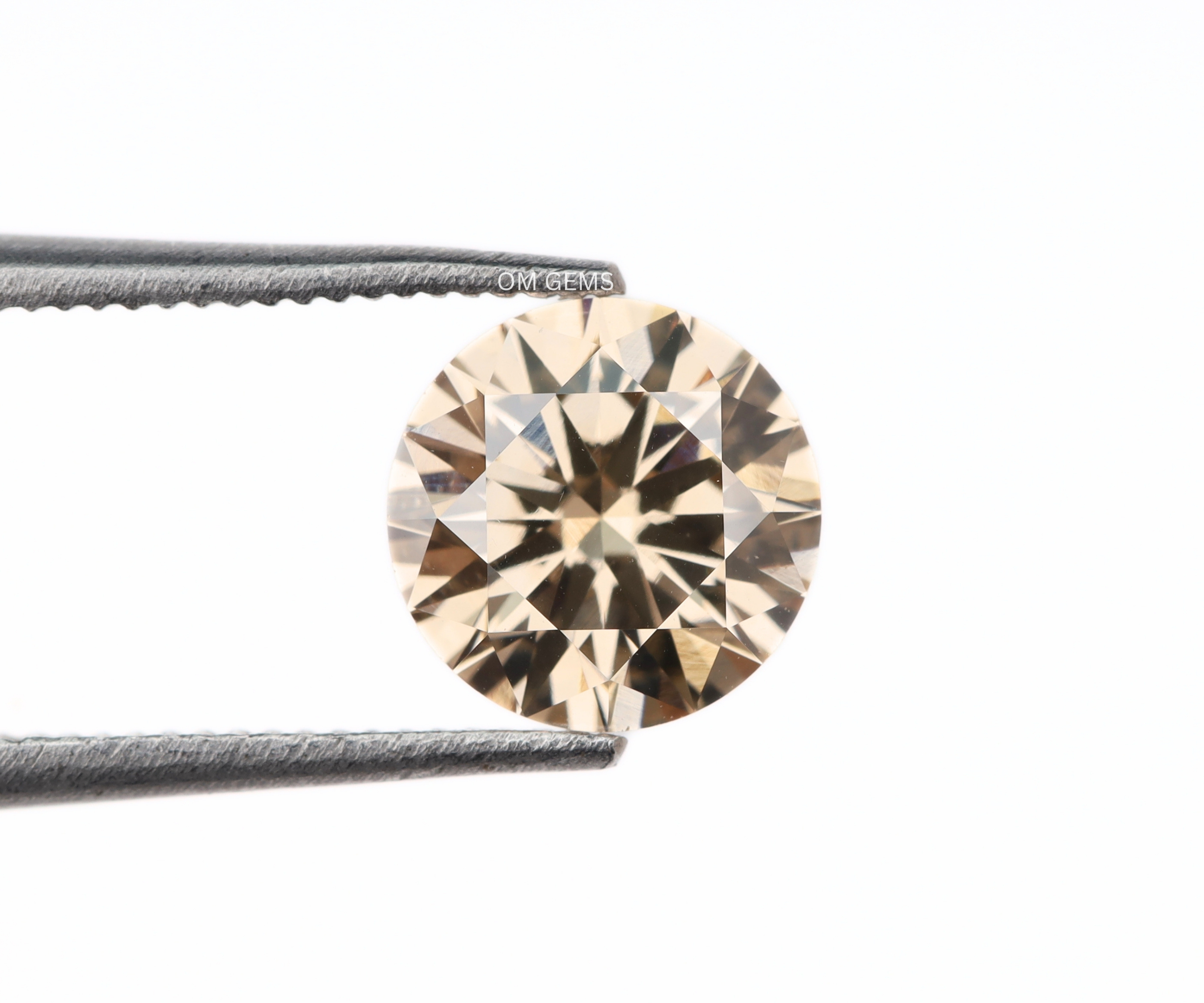 0.99 CT Brown Lab Grown Round Diamond