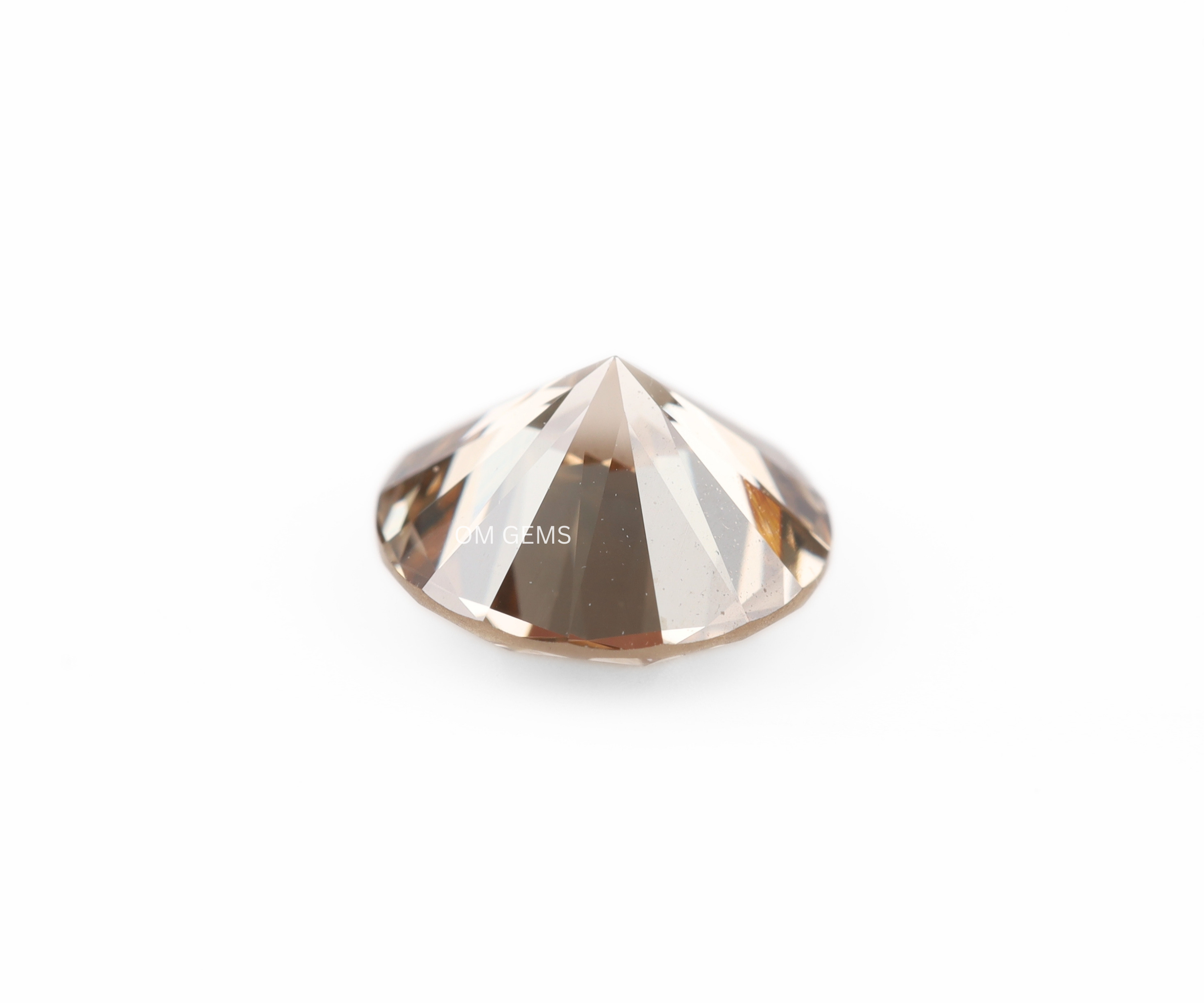 0.99 CT Brown Lab Grown Round Diamond