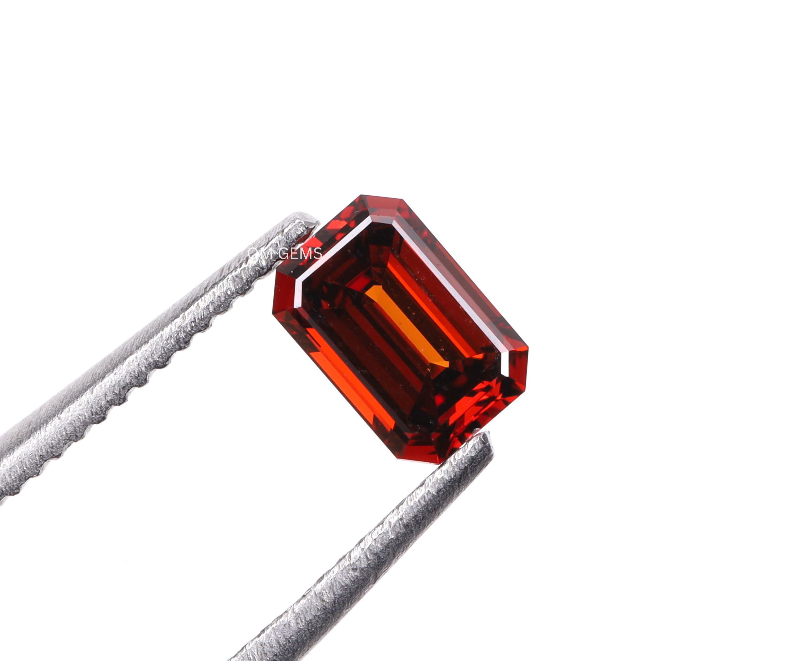 1.03 CT Red Emerald Cut Lab Grown Diamond