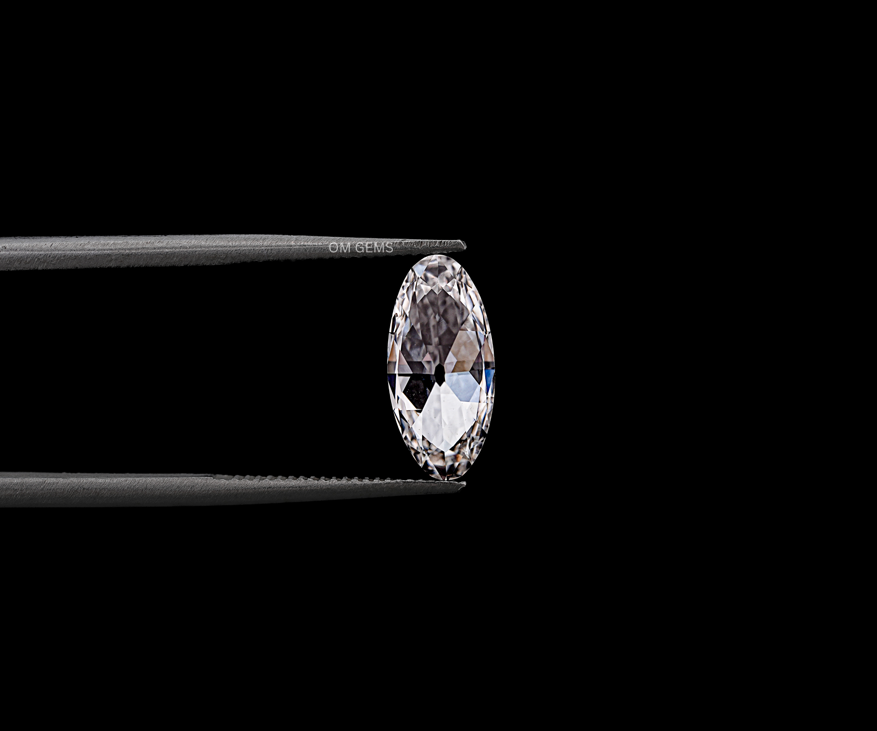 Lab Grown Old Mine Cut Moval Diamond