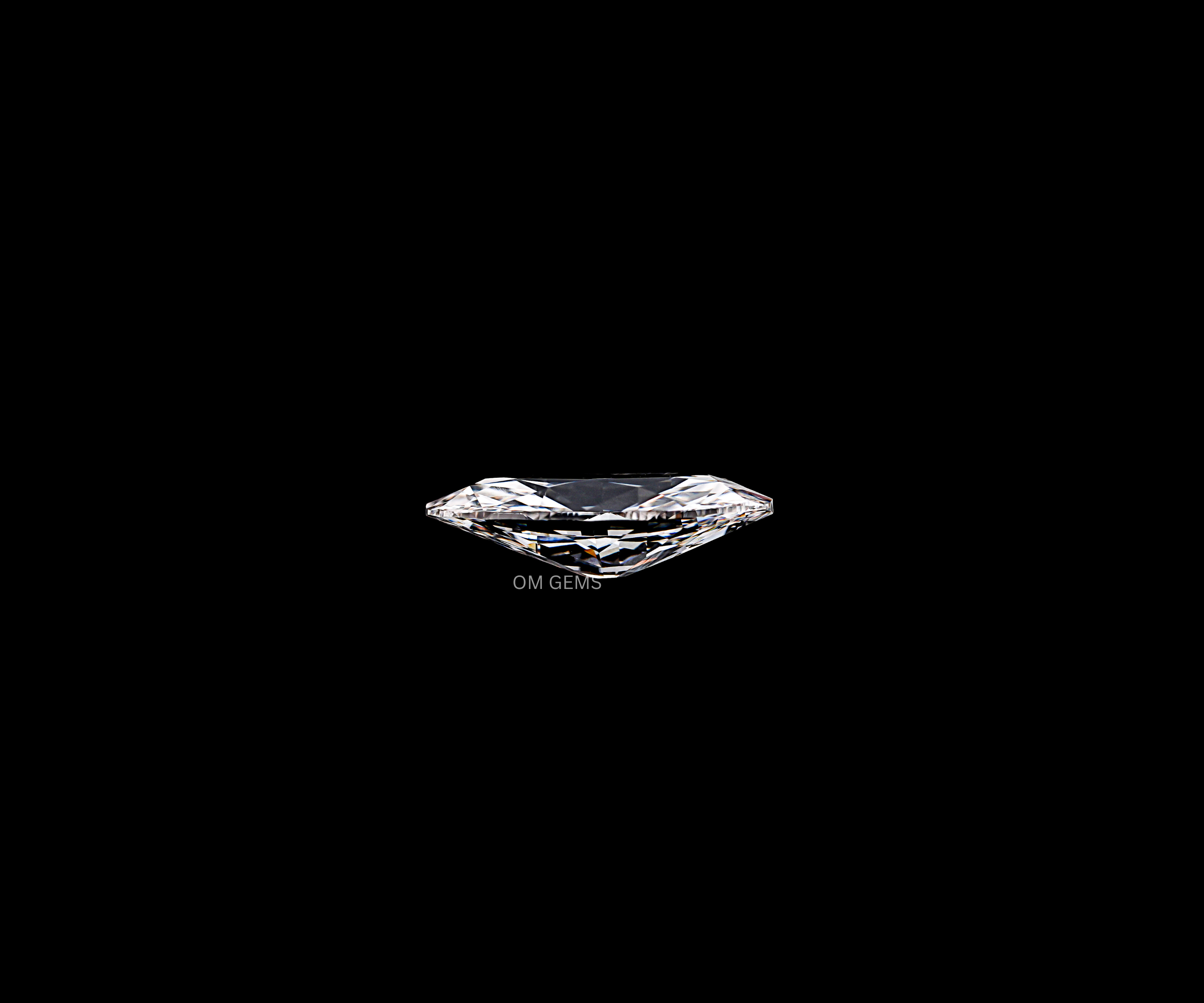 Lab Grown Old Mine Cut Moval Diamond