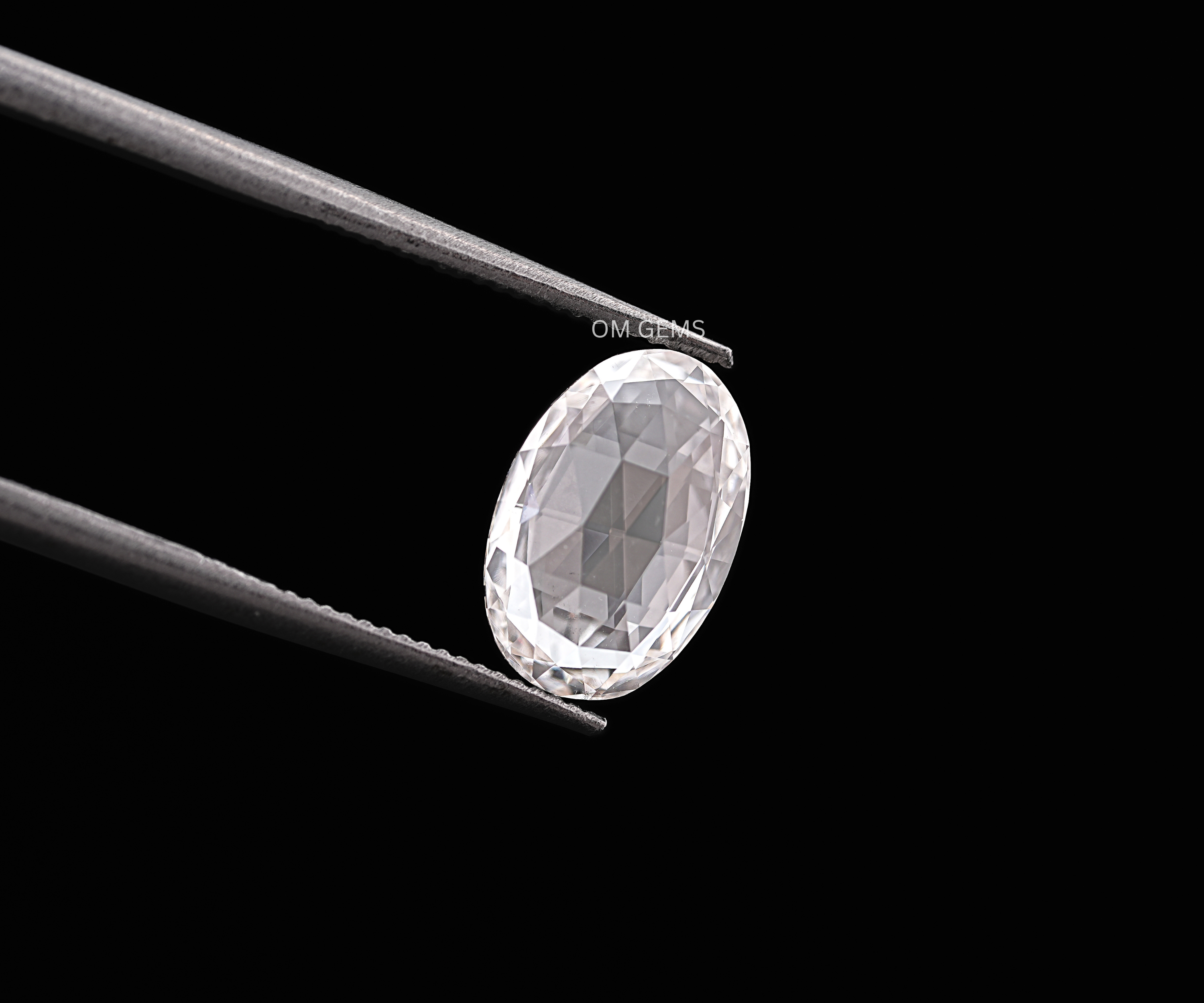 Lab Grown 1.07 CT Moval Rose Cut Diamond