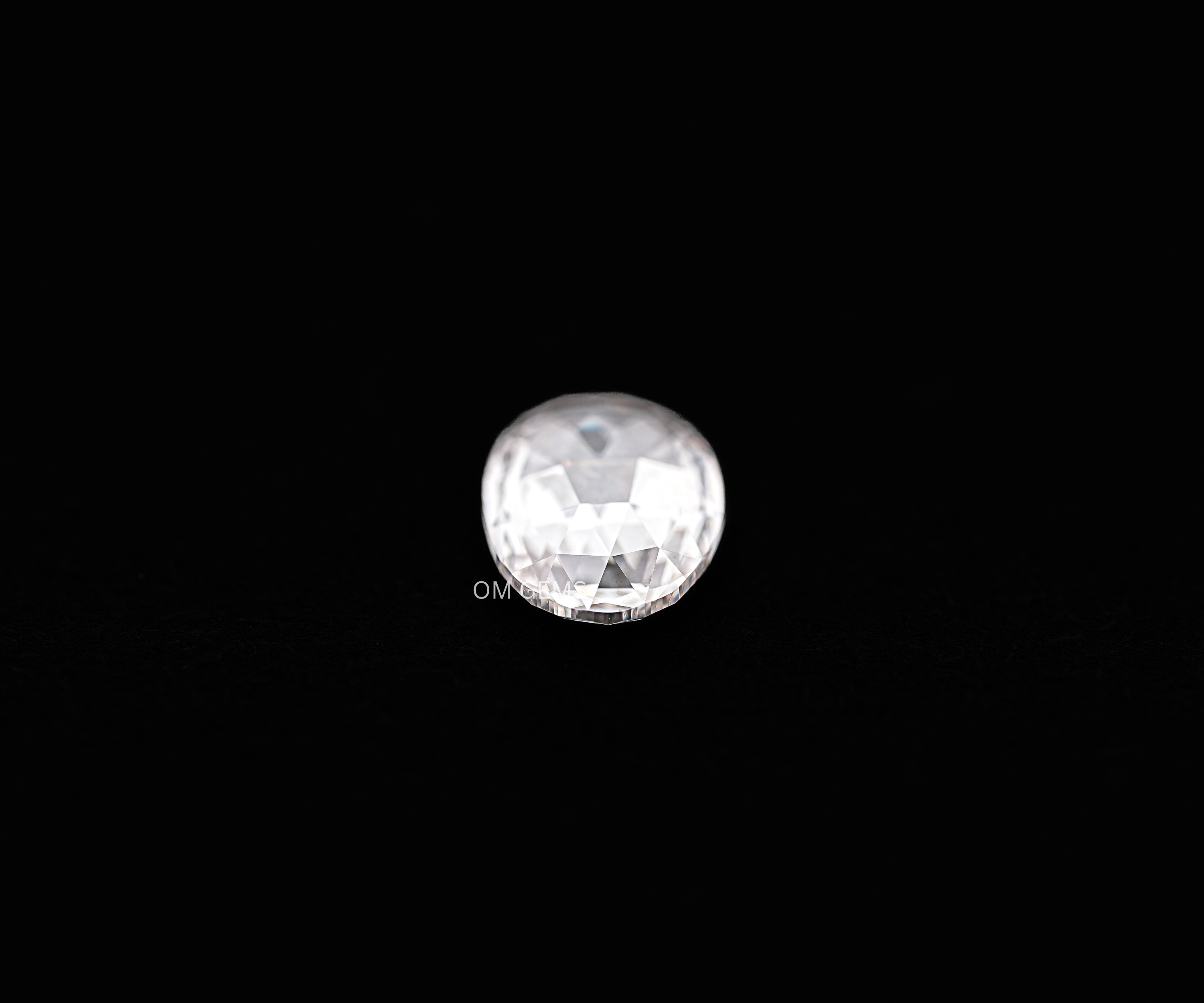 Lab Grown Rose Cut Moval Diamond