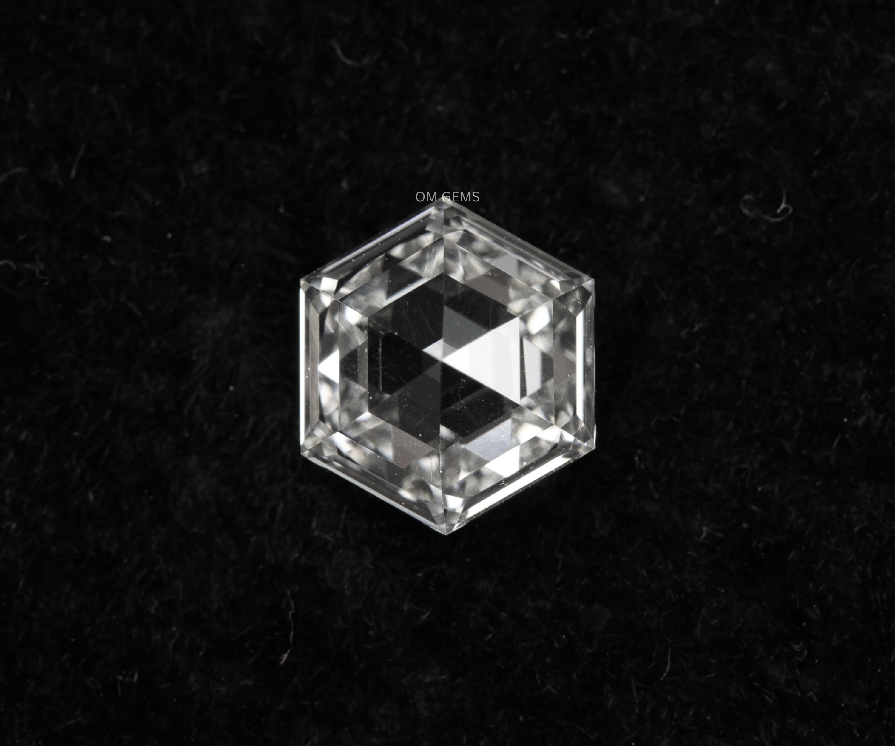 1.08 CT Hexagon Cut Lab Grown Diamond