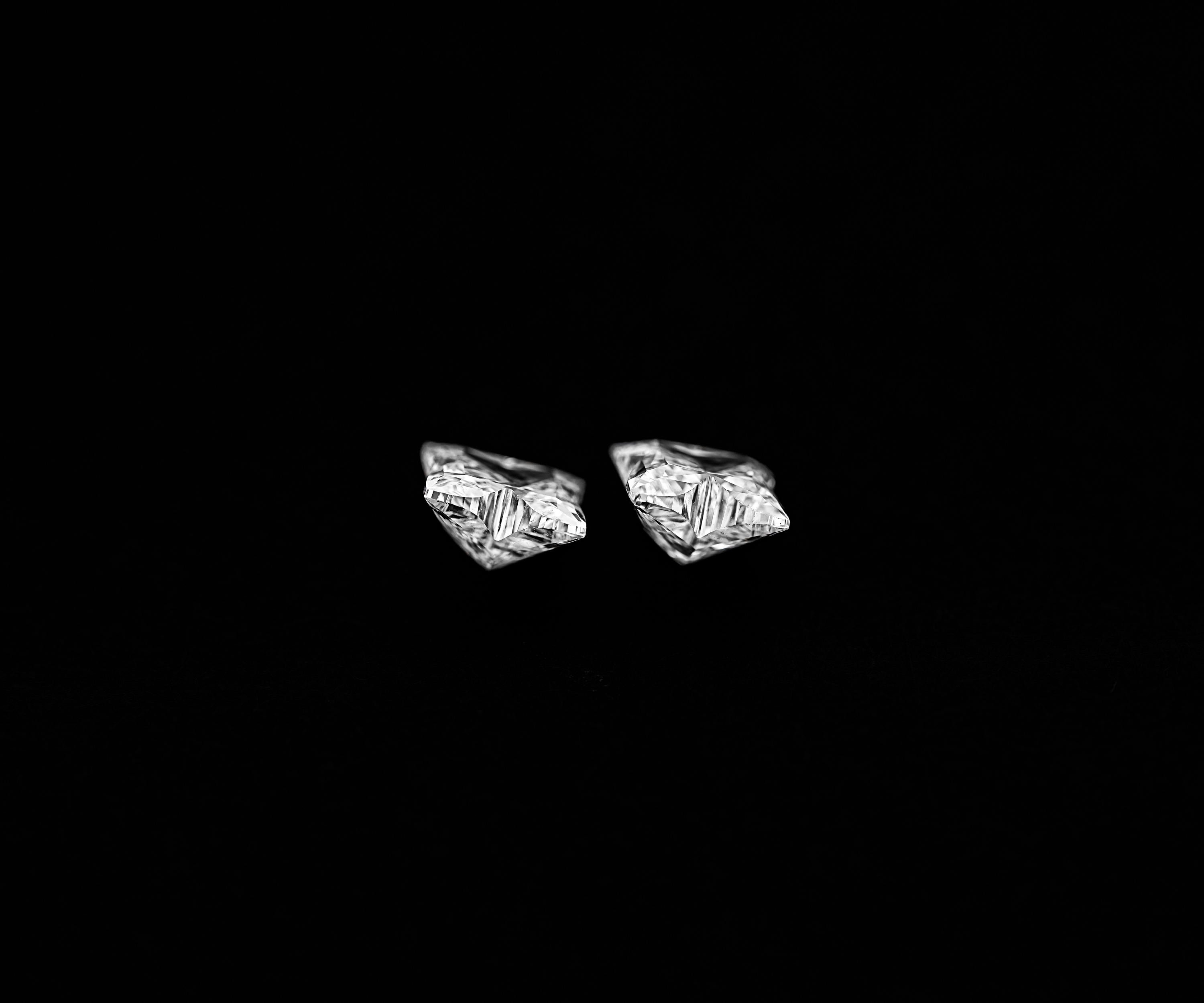 1.09 Ct Lily Cut  Lab Grown Diamond  Matching Pair 