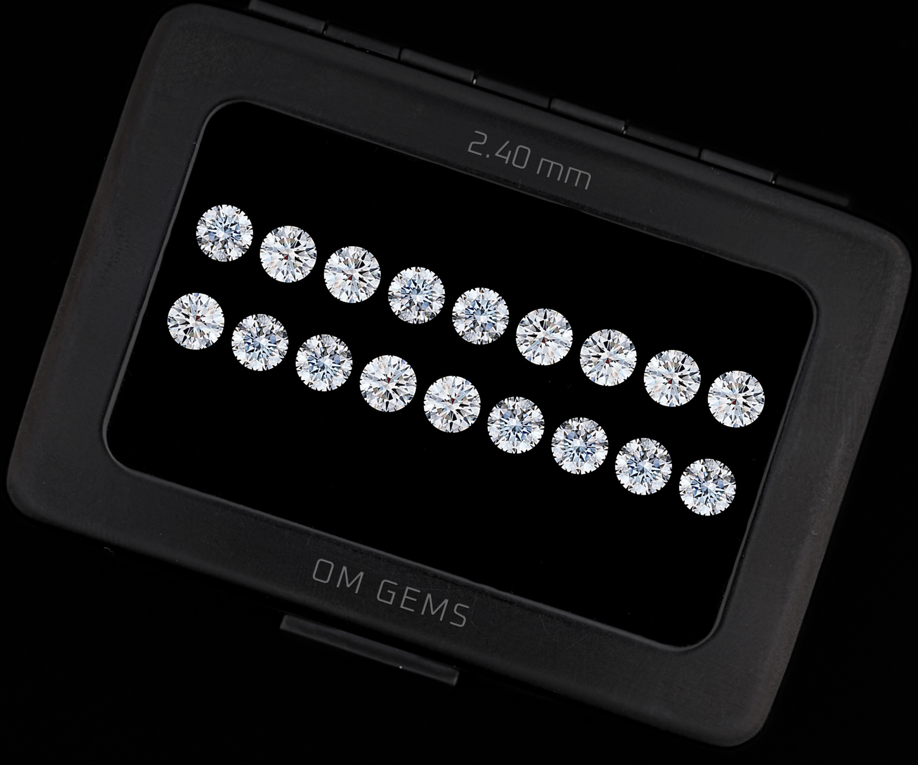 Round Lab Grown Melee Diamonds