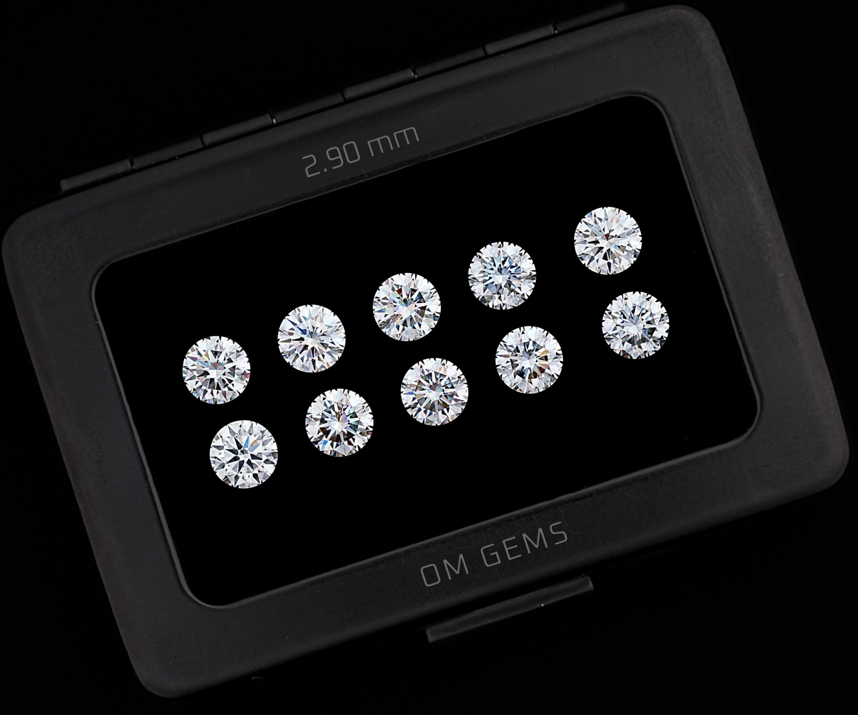 Round Lab Grown Melee Diamonds