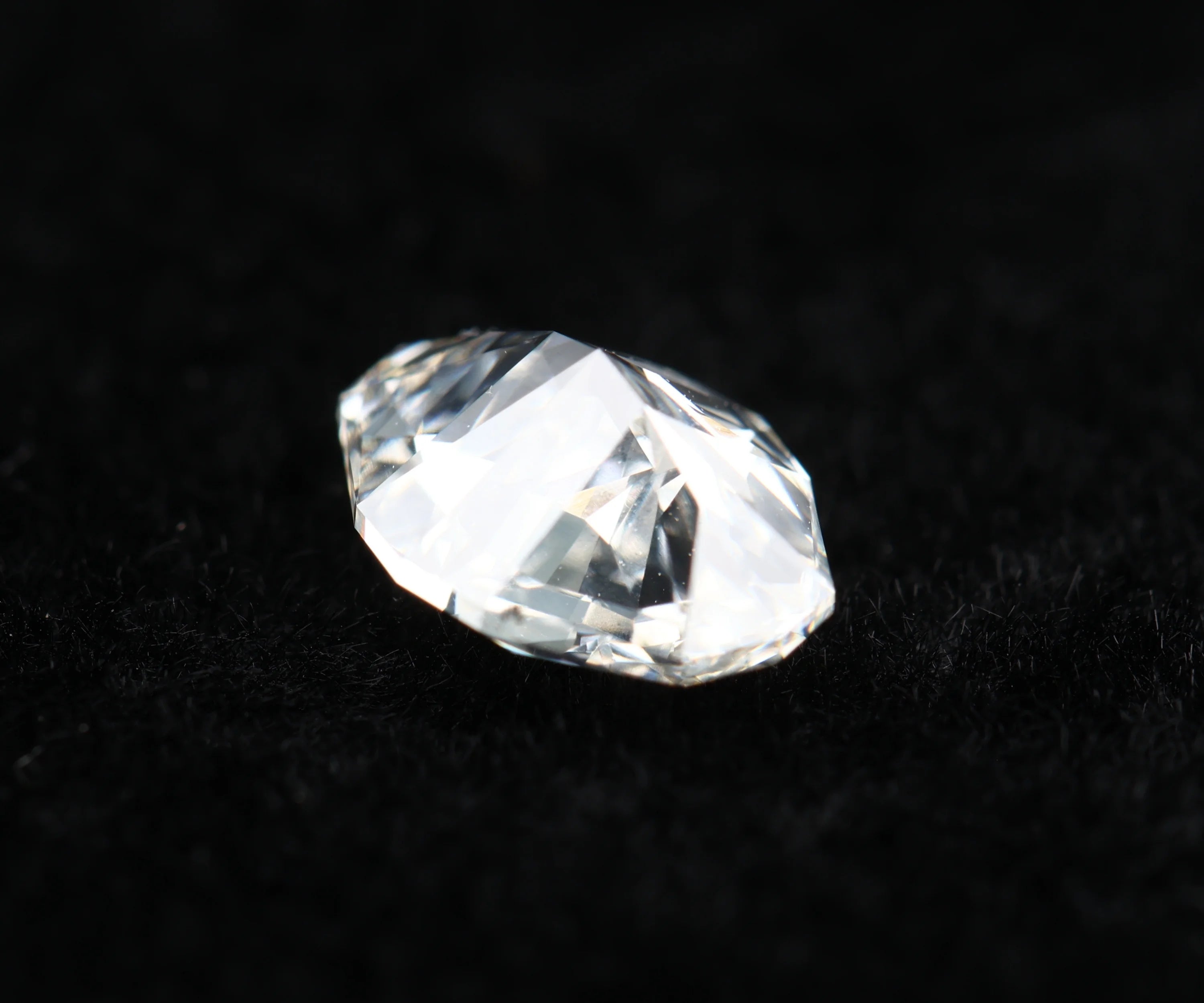 1.11 CT Antique Cut Lab Diamond