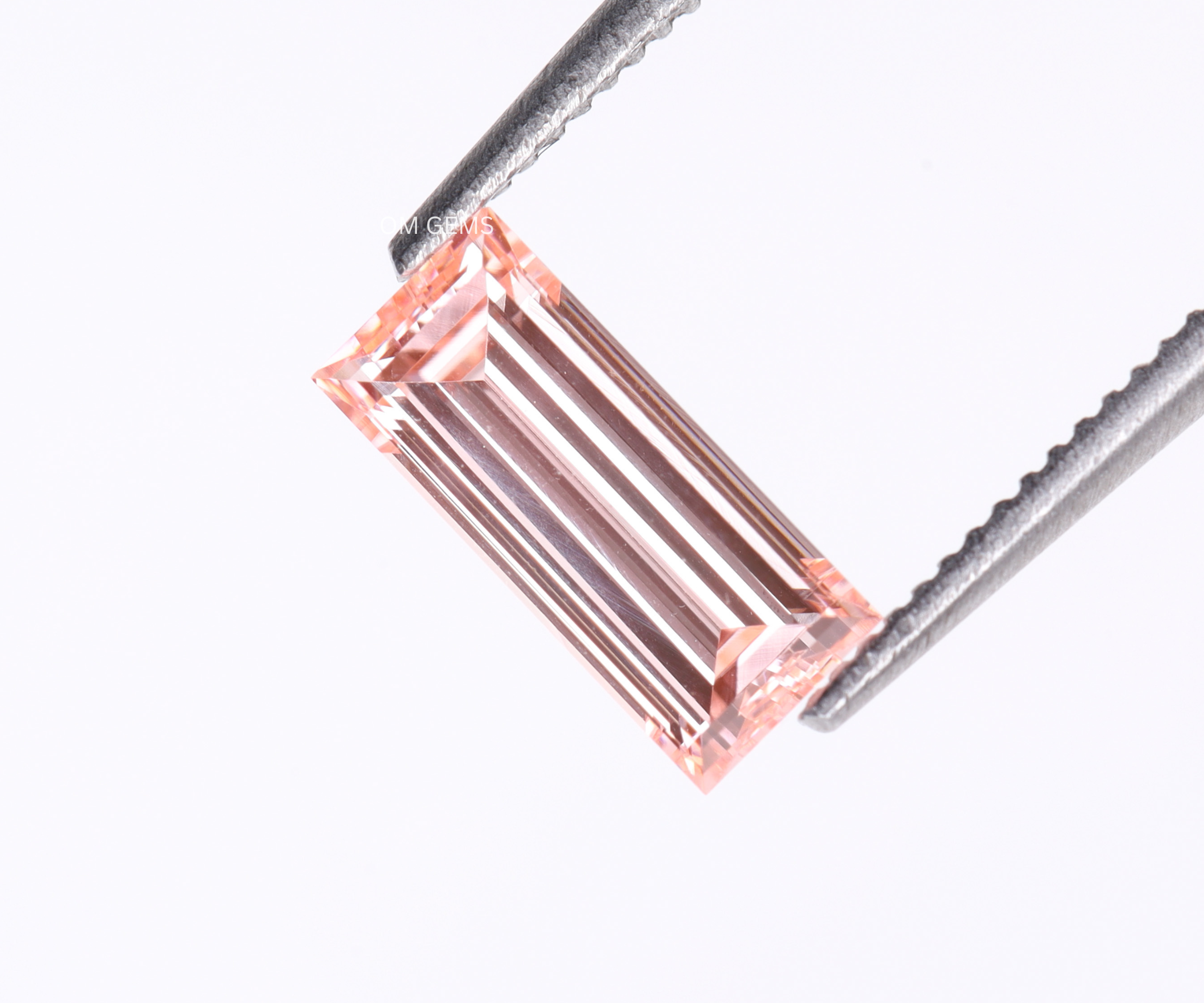1.25 CT Pink Baguette Lab Grown Diamond