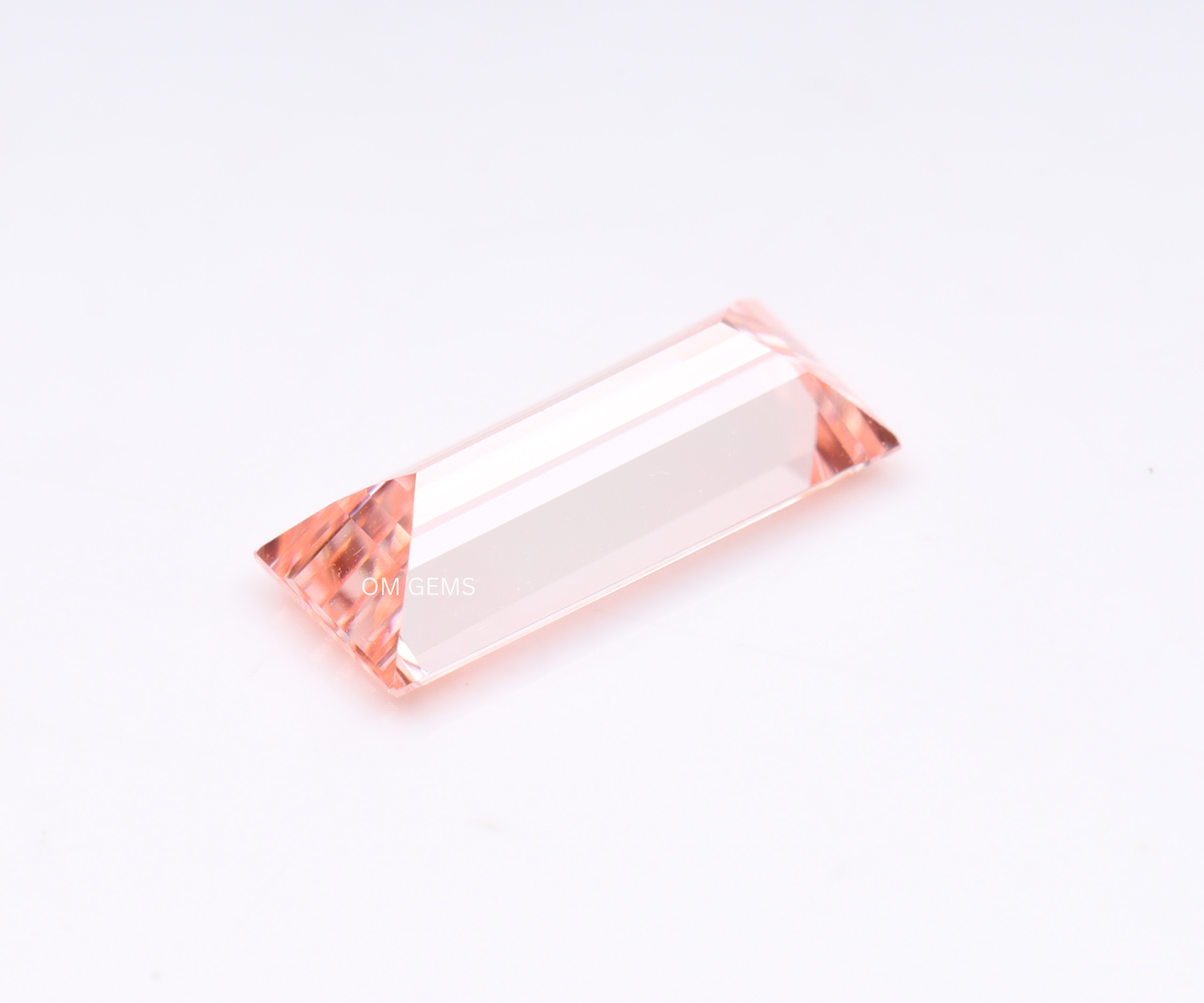 1.25 CT Pink Baguette Lab Grown Diamond