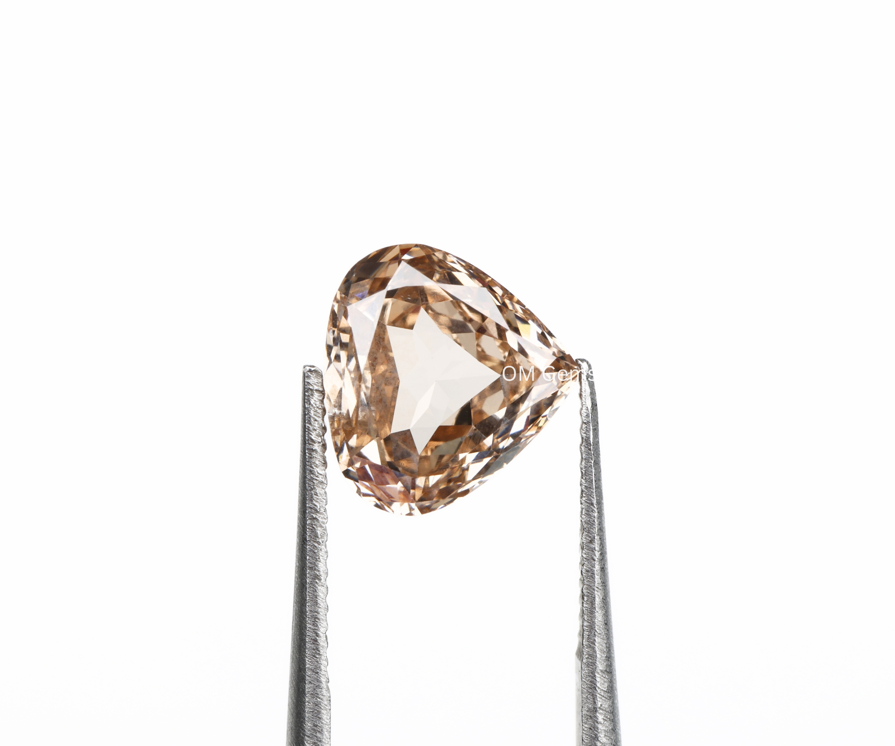 Champagne Pear Cut Lab Grown Diamond