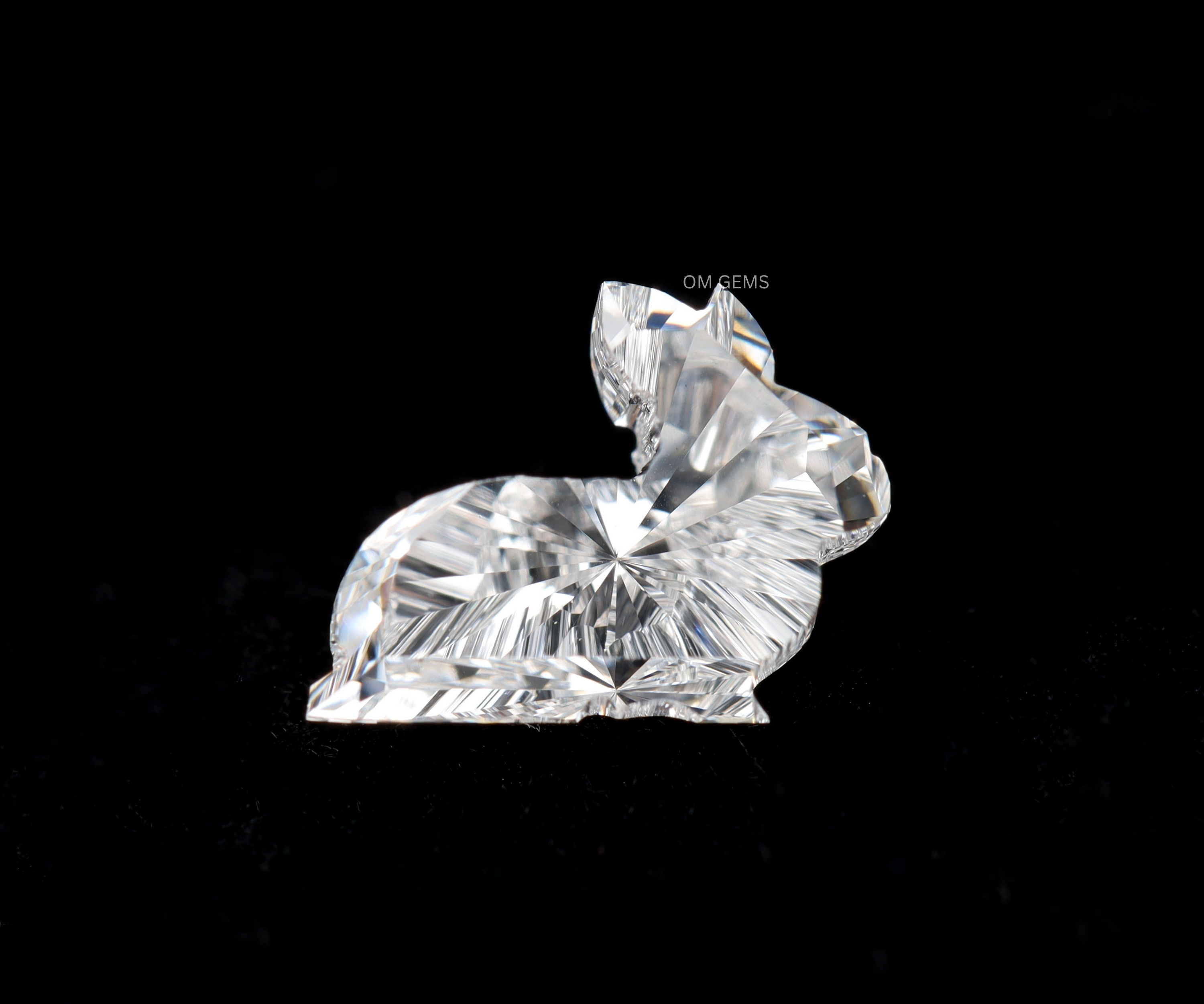 1.47 CT Rabbit Shape Lab Grown Diamond