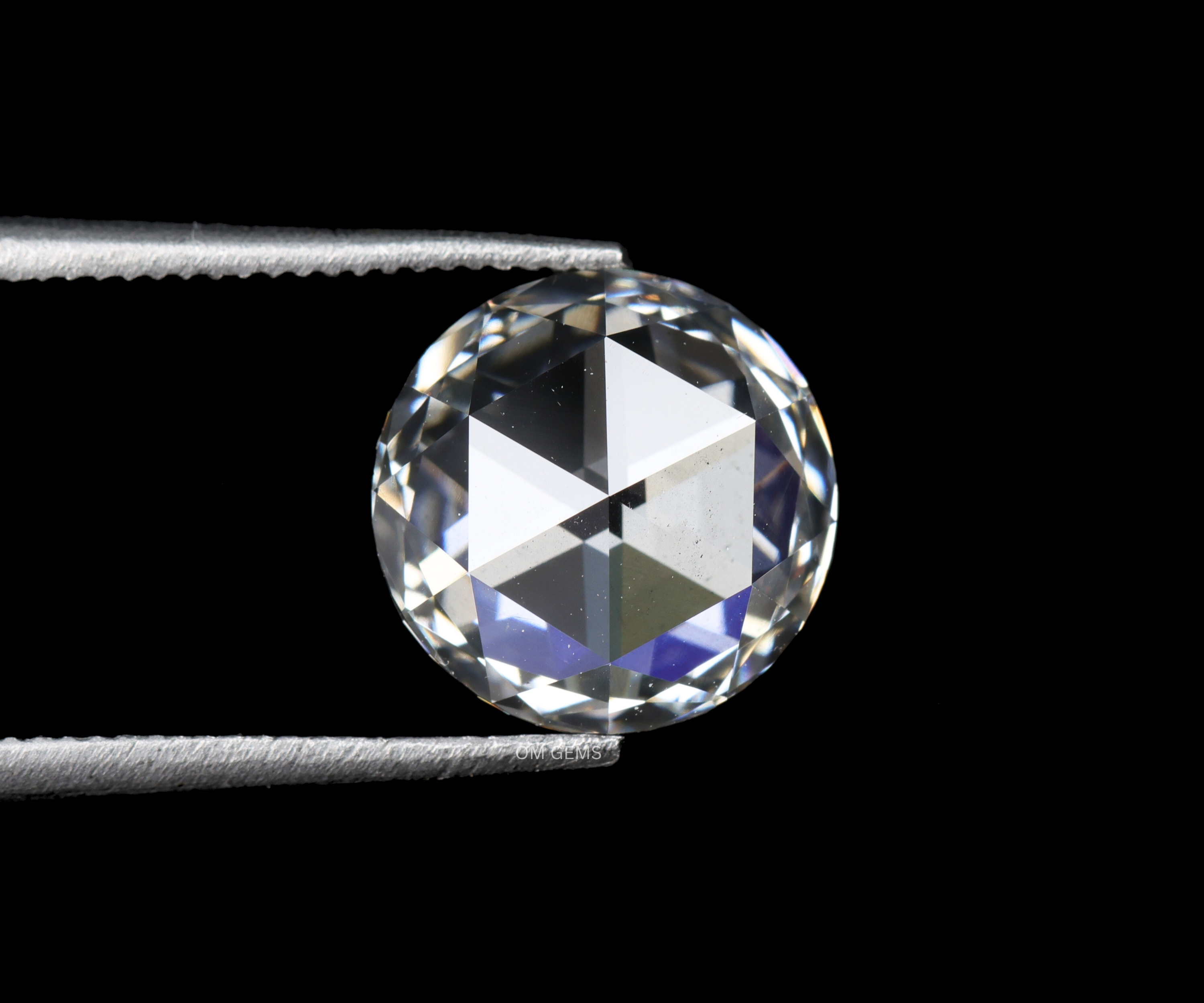 Round Rose Cut Lab Grown Diamond