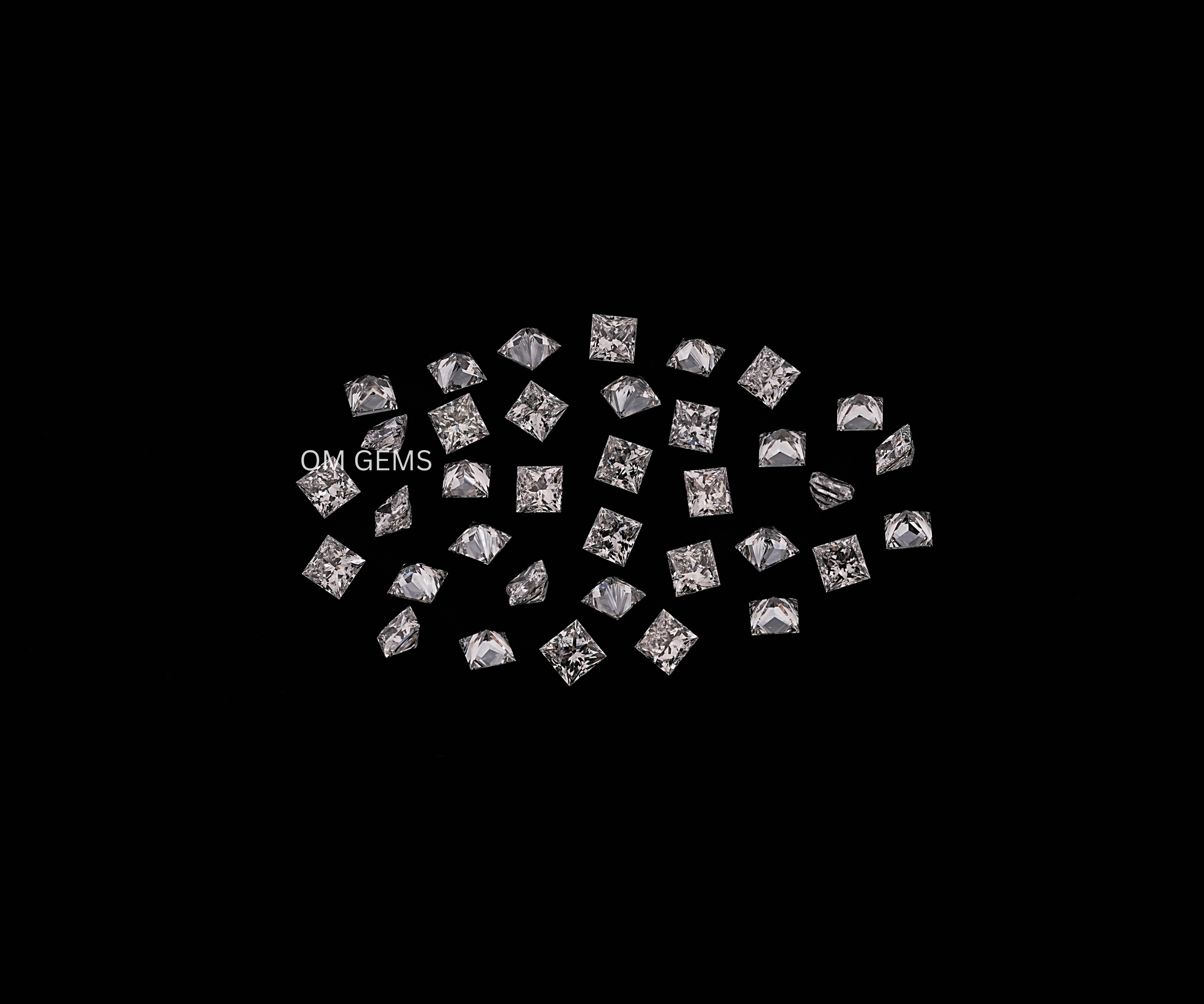 1.75 MM Princess Cut Lab Grown Loose Diamonds