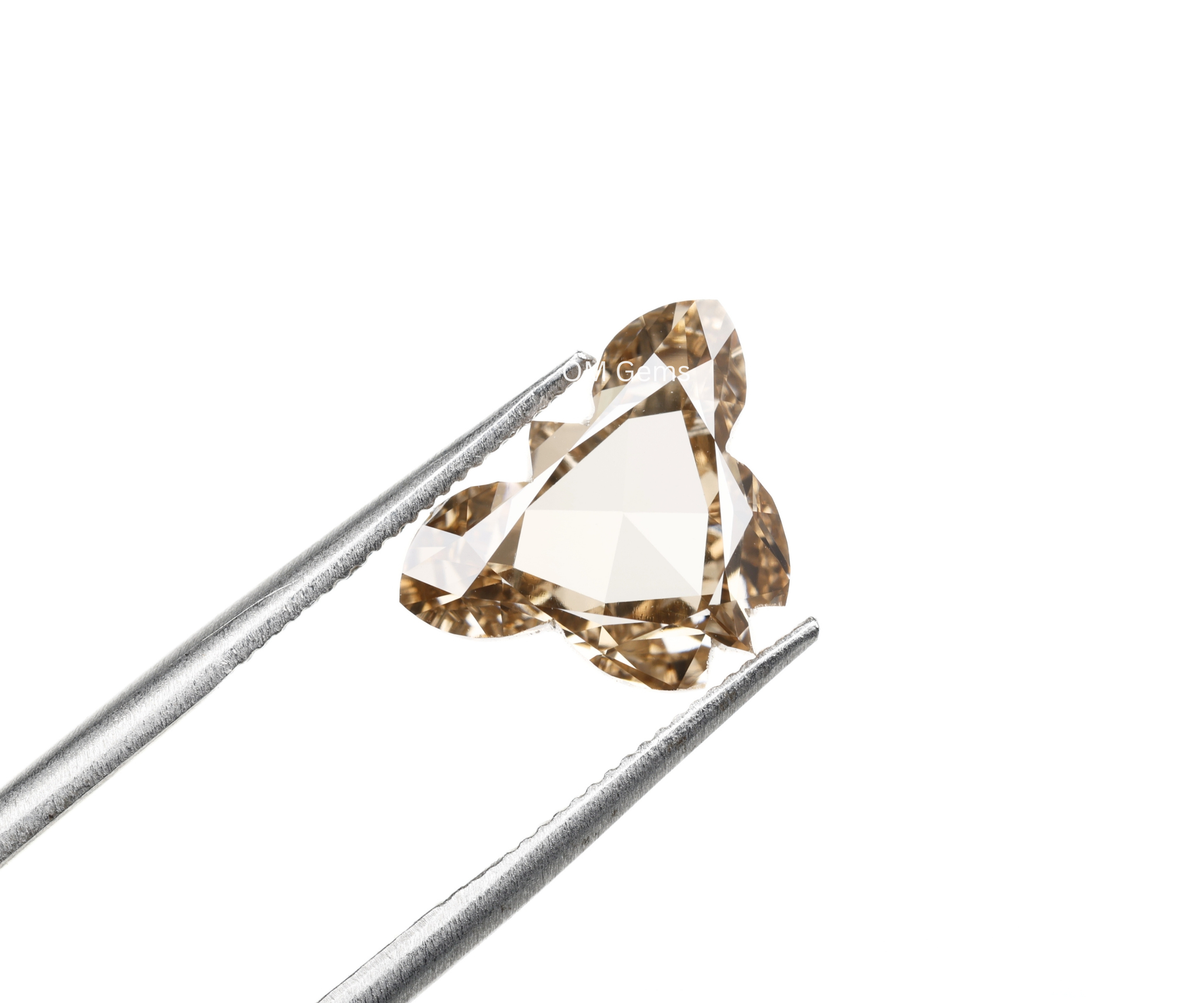 Champagne Butterfly Shape Lab Diamond