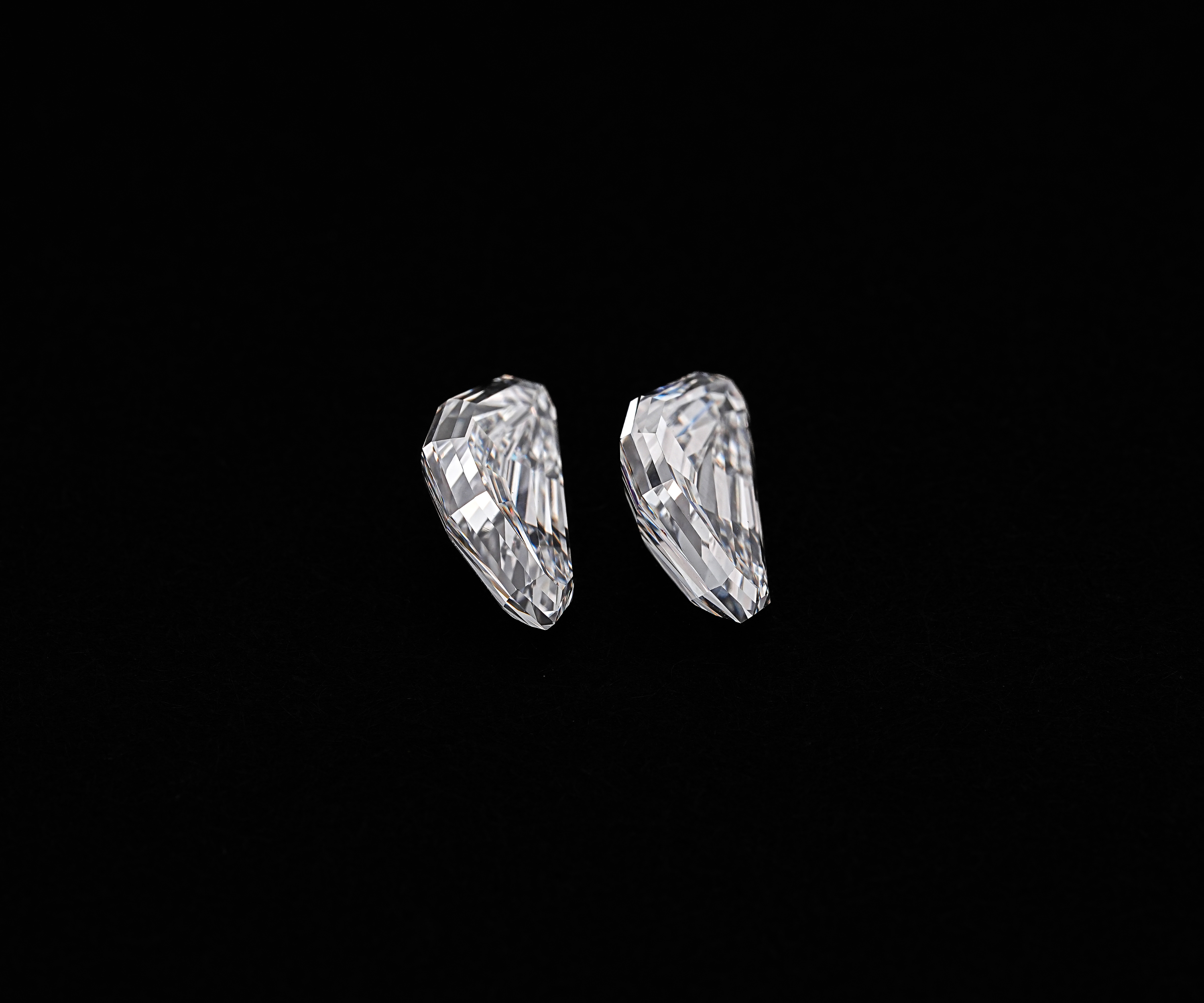 Lab Grown 1.92 CT Step Cut Trillion Diamond 