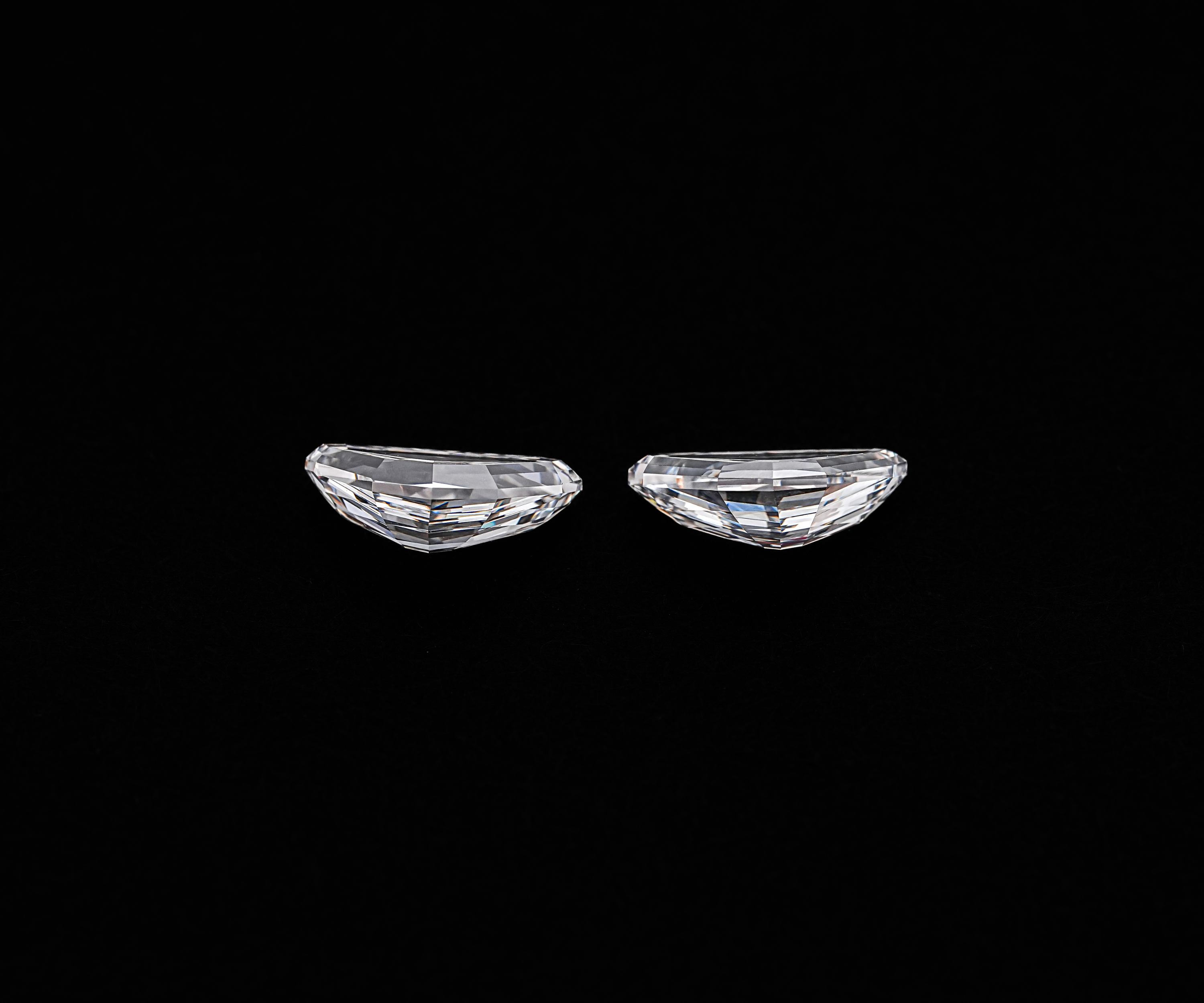 Step Cut Trillion Lab Grown Diamond Pair