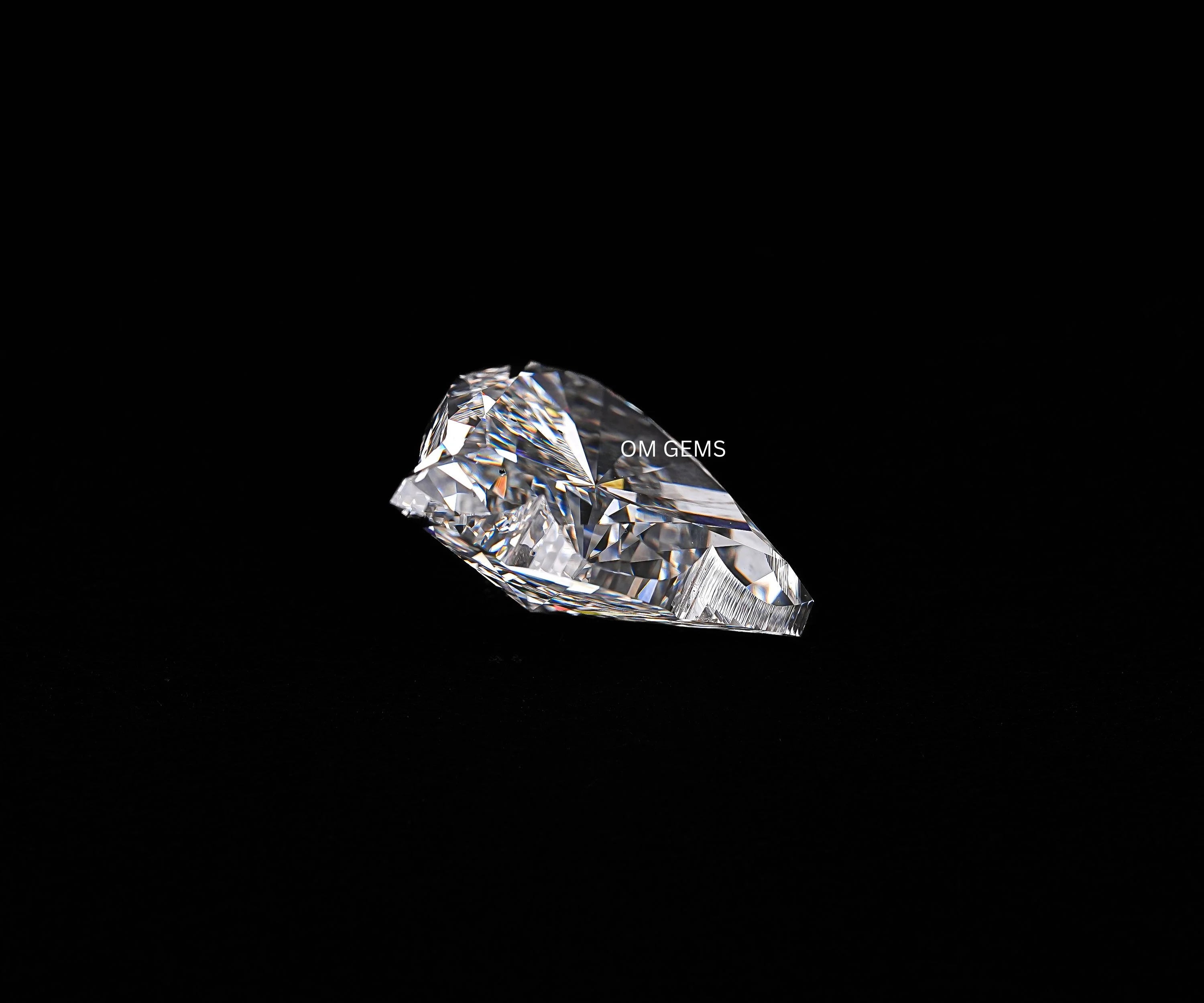 10.40 CT Tulip Cut Lab Grown Diamond