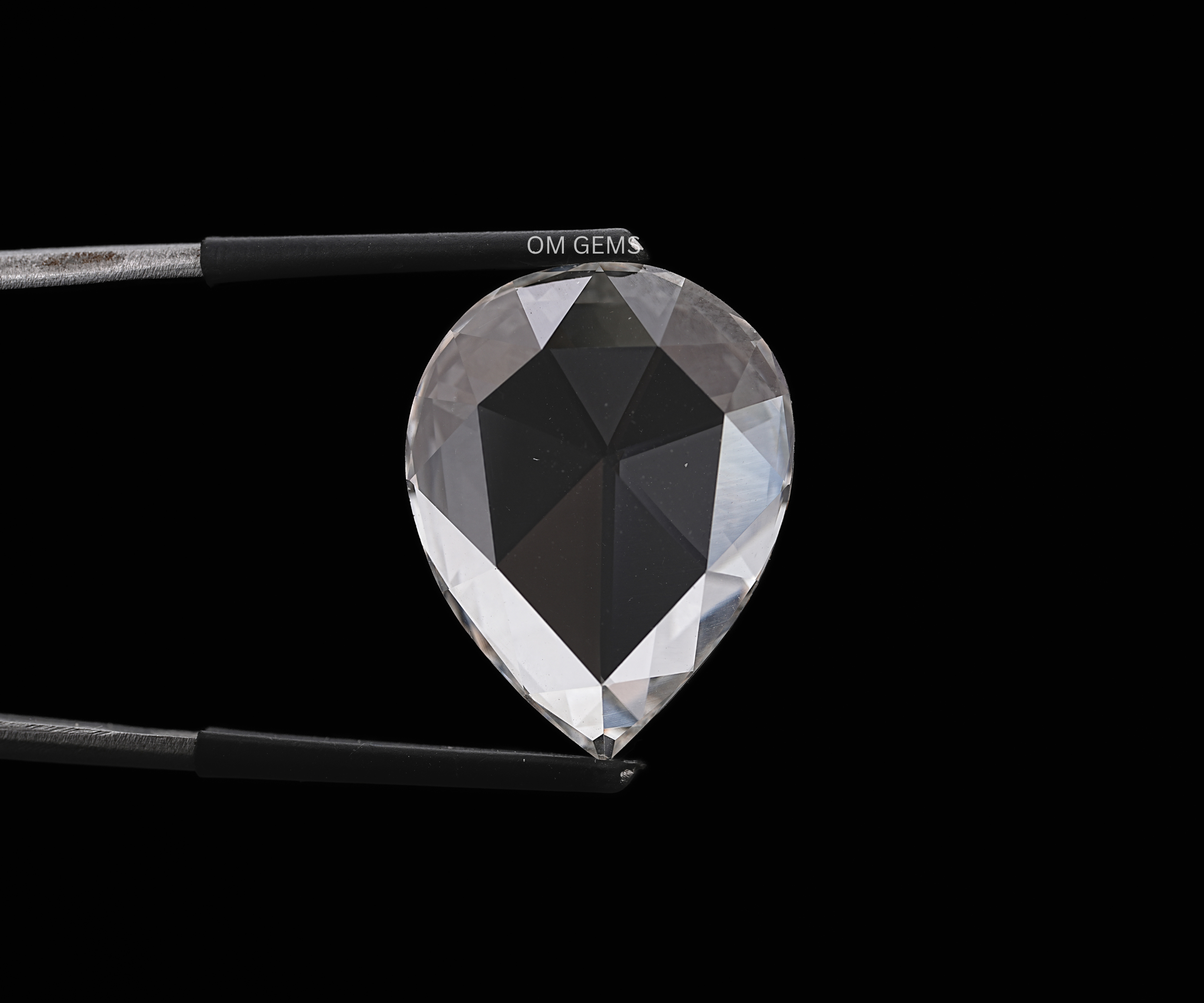 13.50 CT Pear Rose Cut Lab Grown Diamond