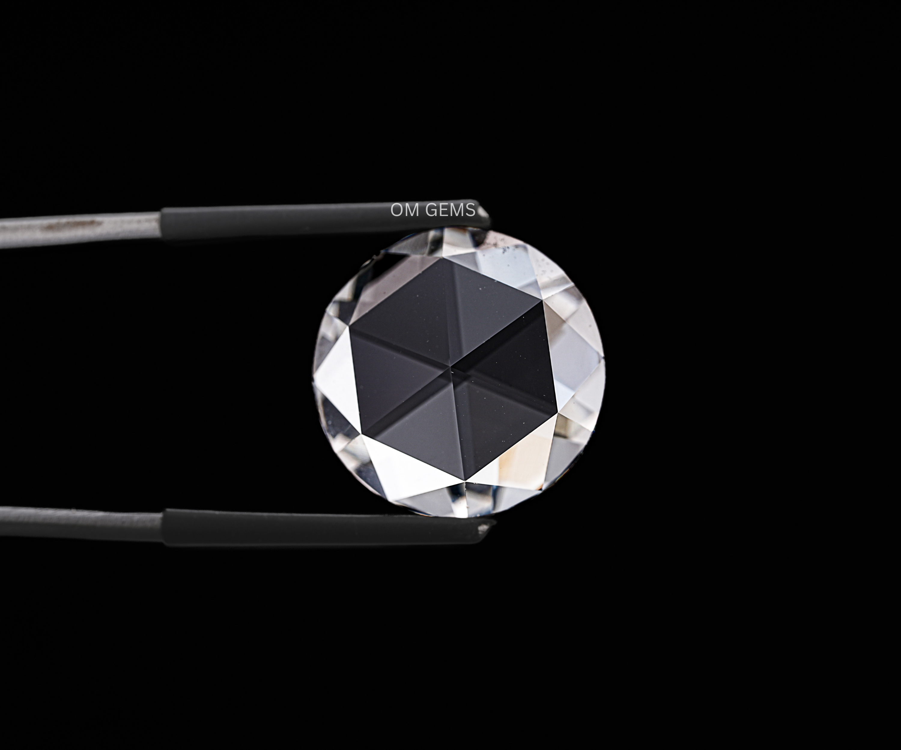 Rose Cut Round Lab Grown Diamond