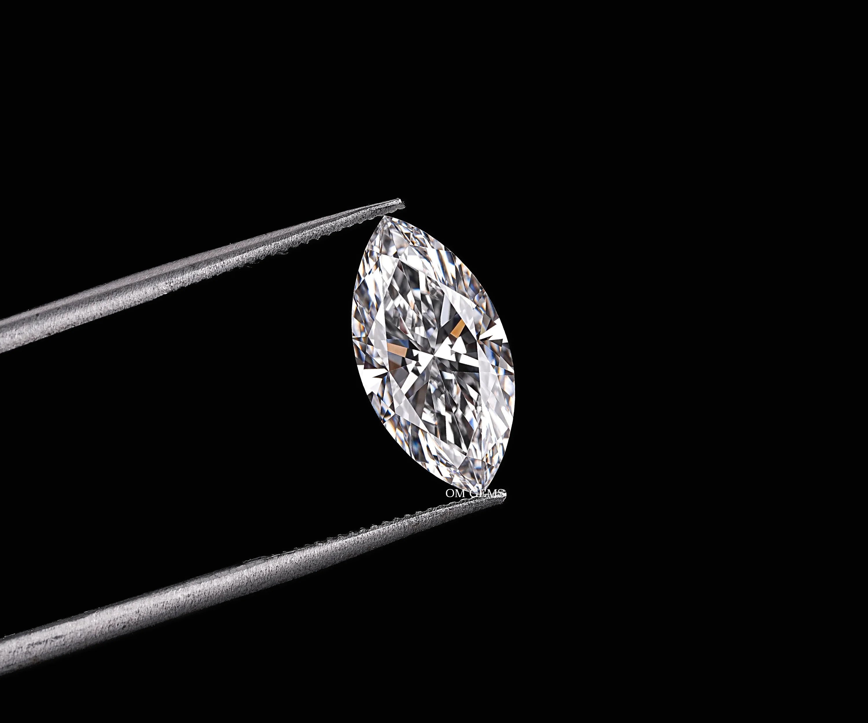 2.00 CT Marquise Cut Lab Grown Loose Diamond