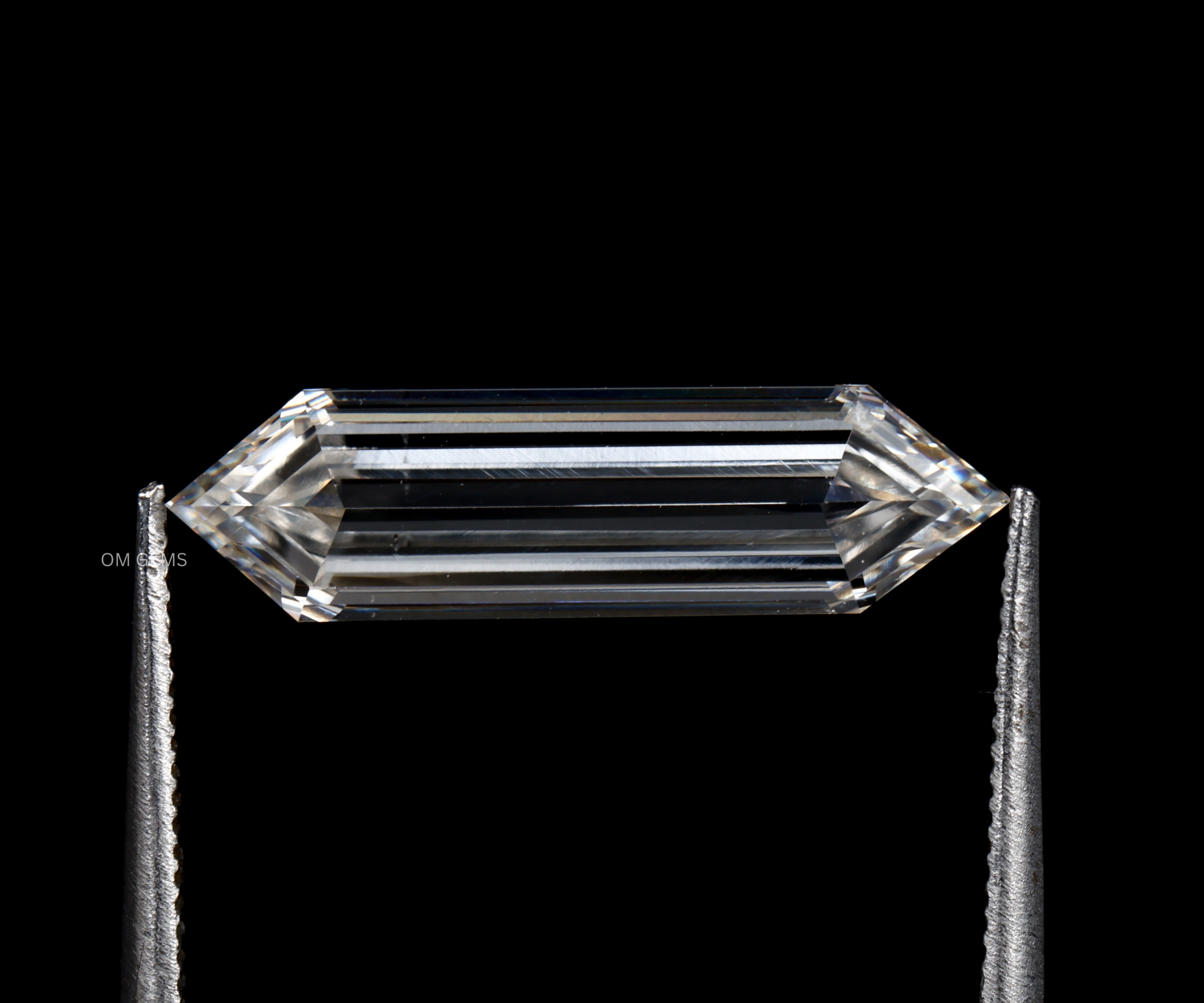 Lab Grown Elongated Hexagon Diamond