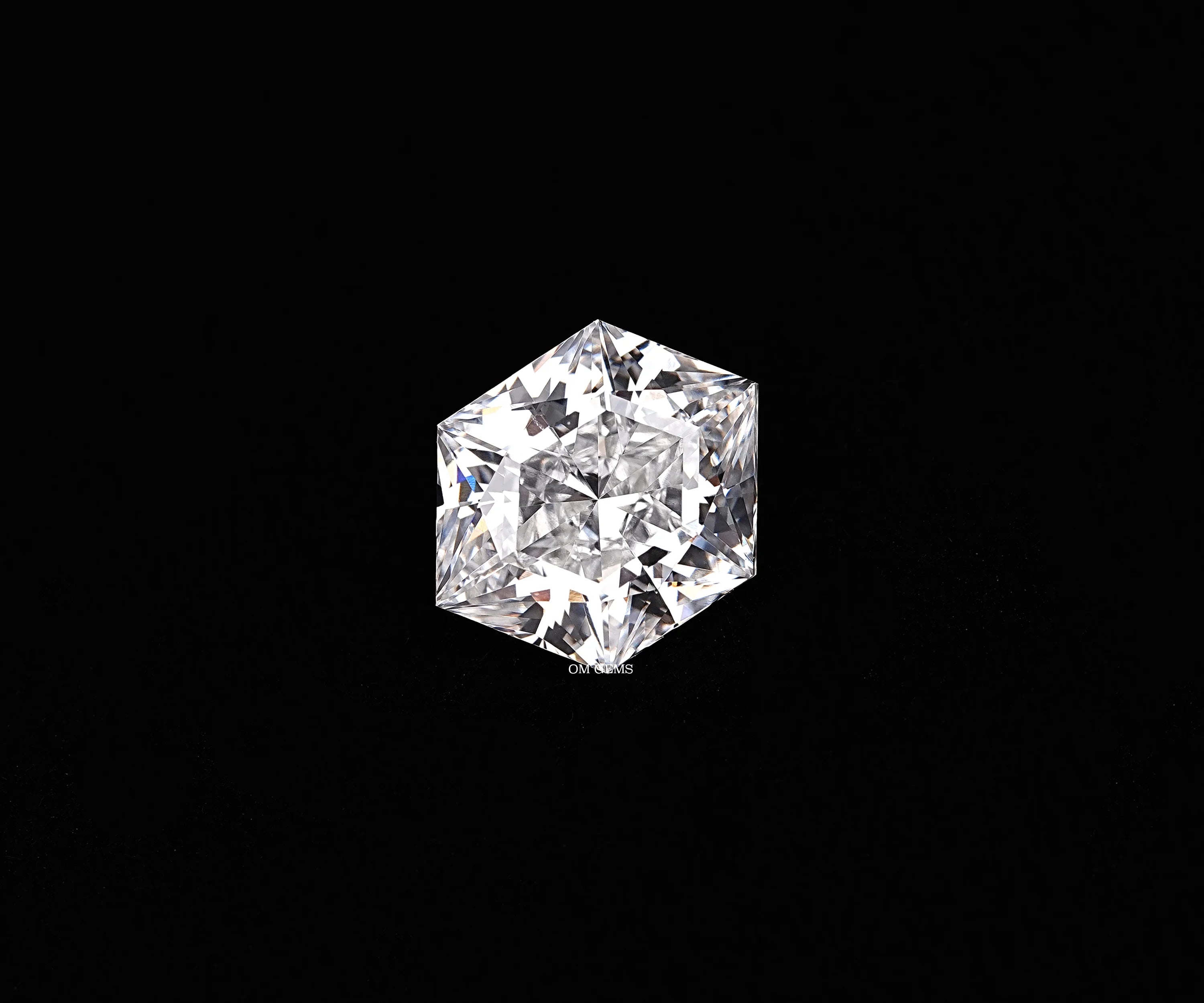 2.05 CT Hexagon Cut Lab Grown Diamond Loose