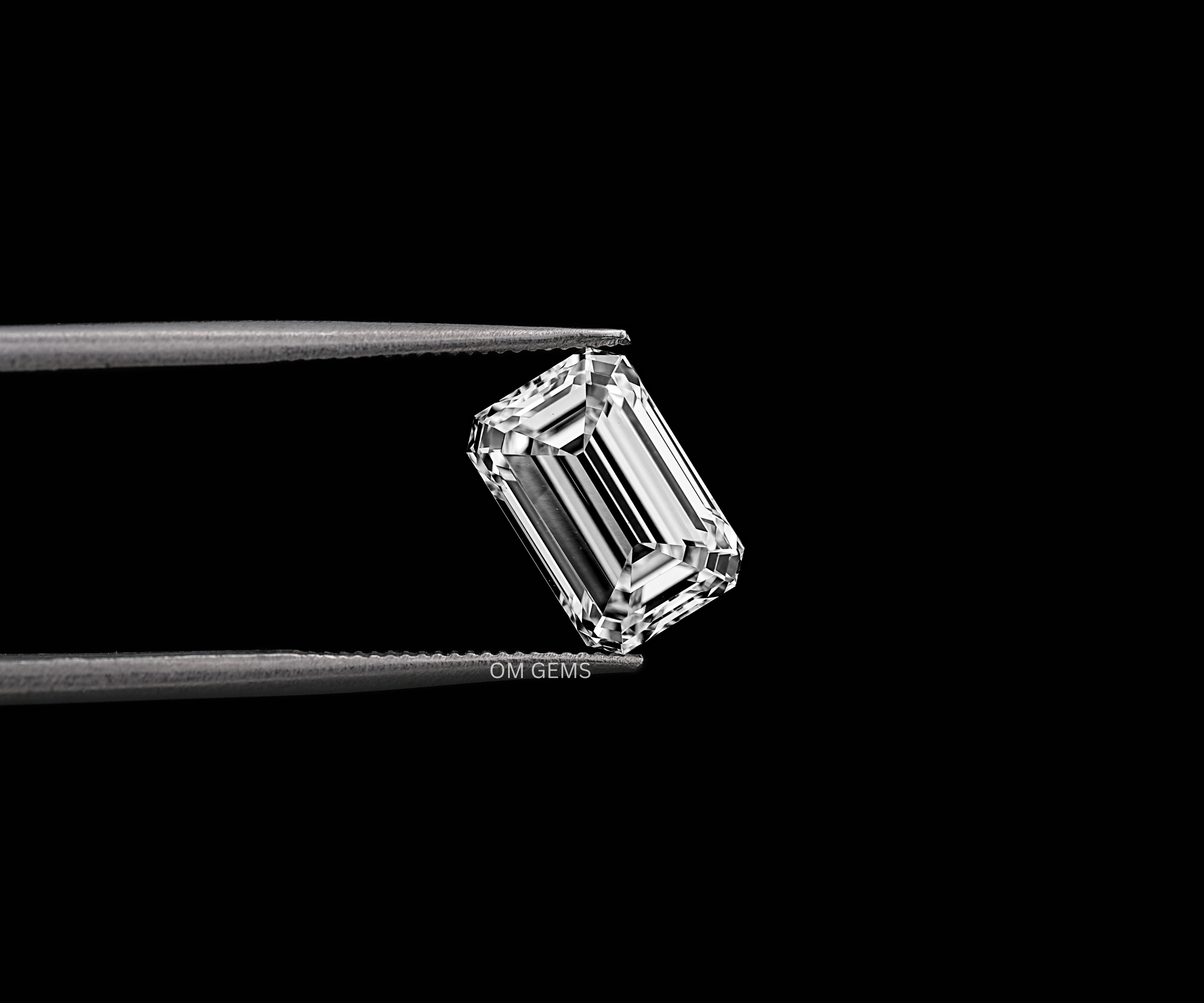 Emerald Cut Lab Grown Diamond