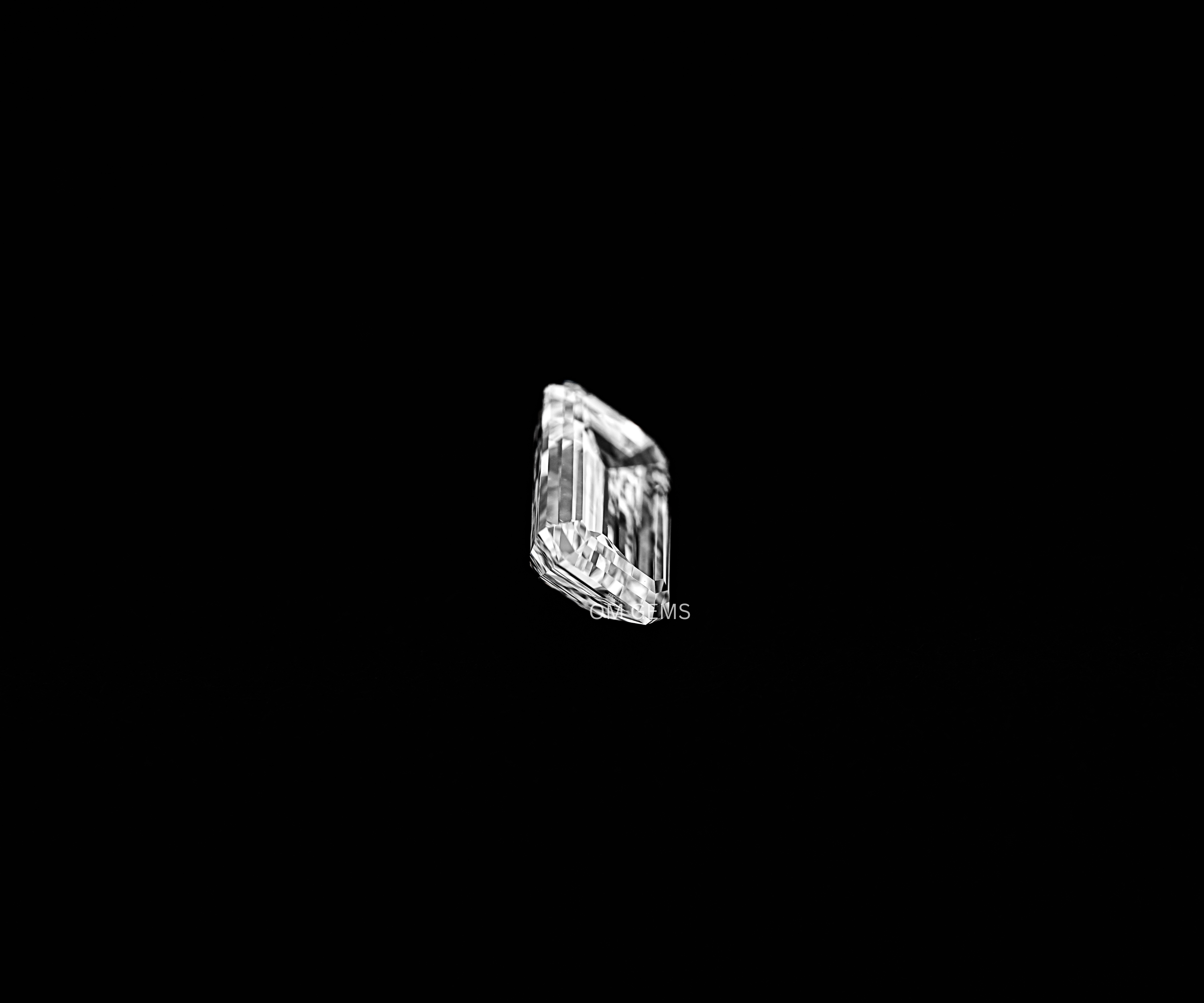 D Color 2.07 CT Emerald Cut Lab Grown Diamond