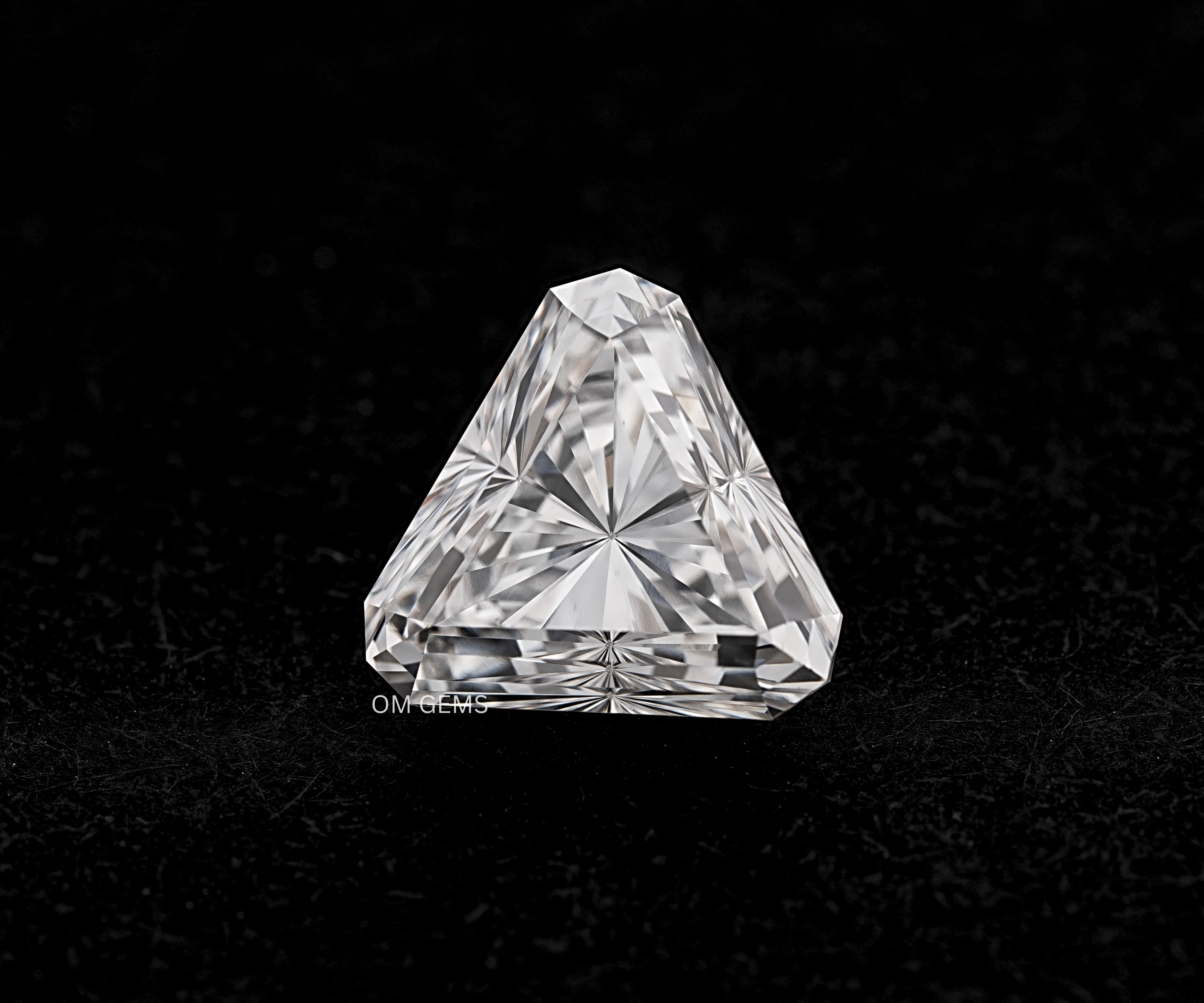 2.10 CT Lab Grown Trillion Cut Loose Diamond
