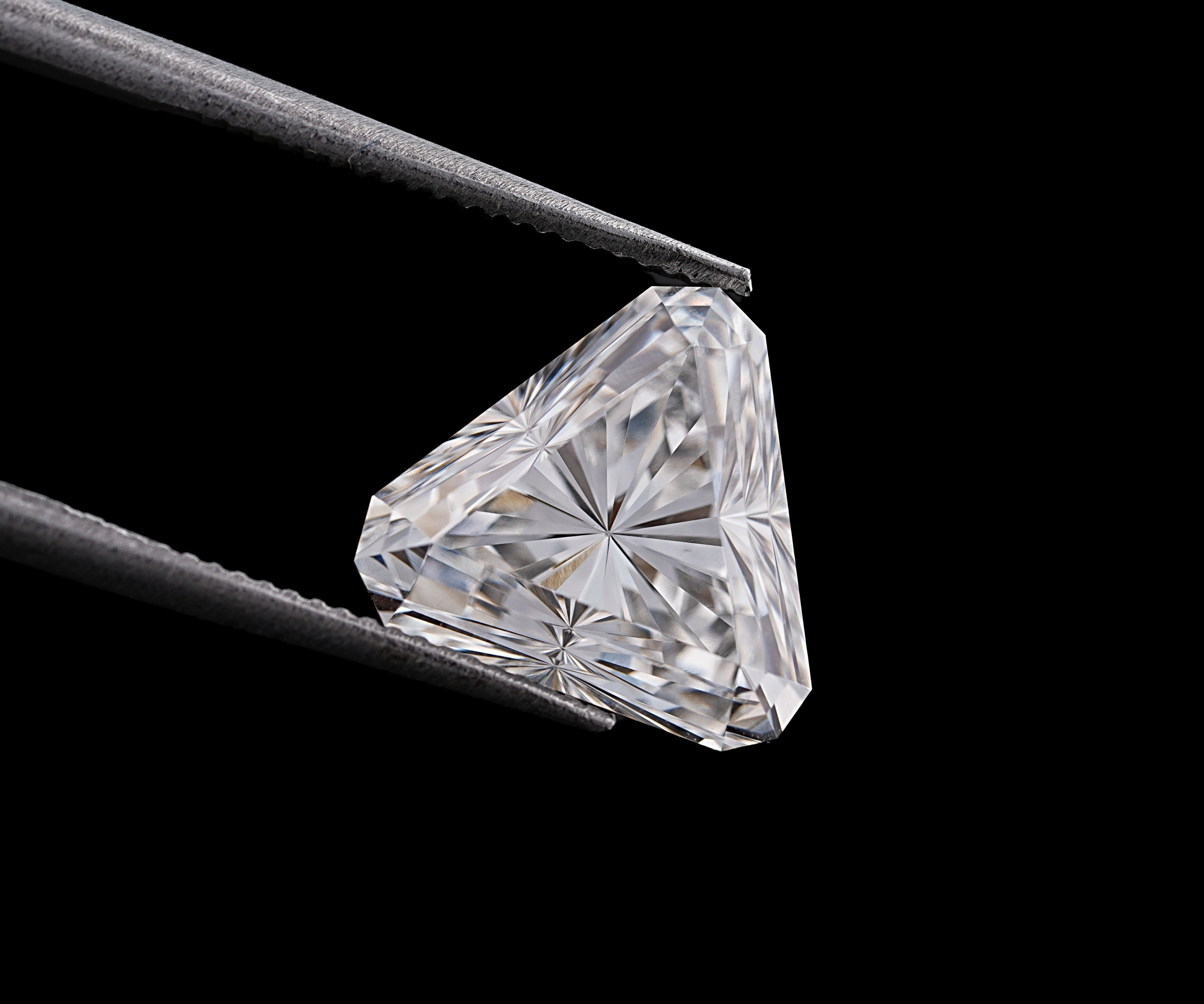 2.10 CT Lab Grown Trillion Cut Loose Diamond