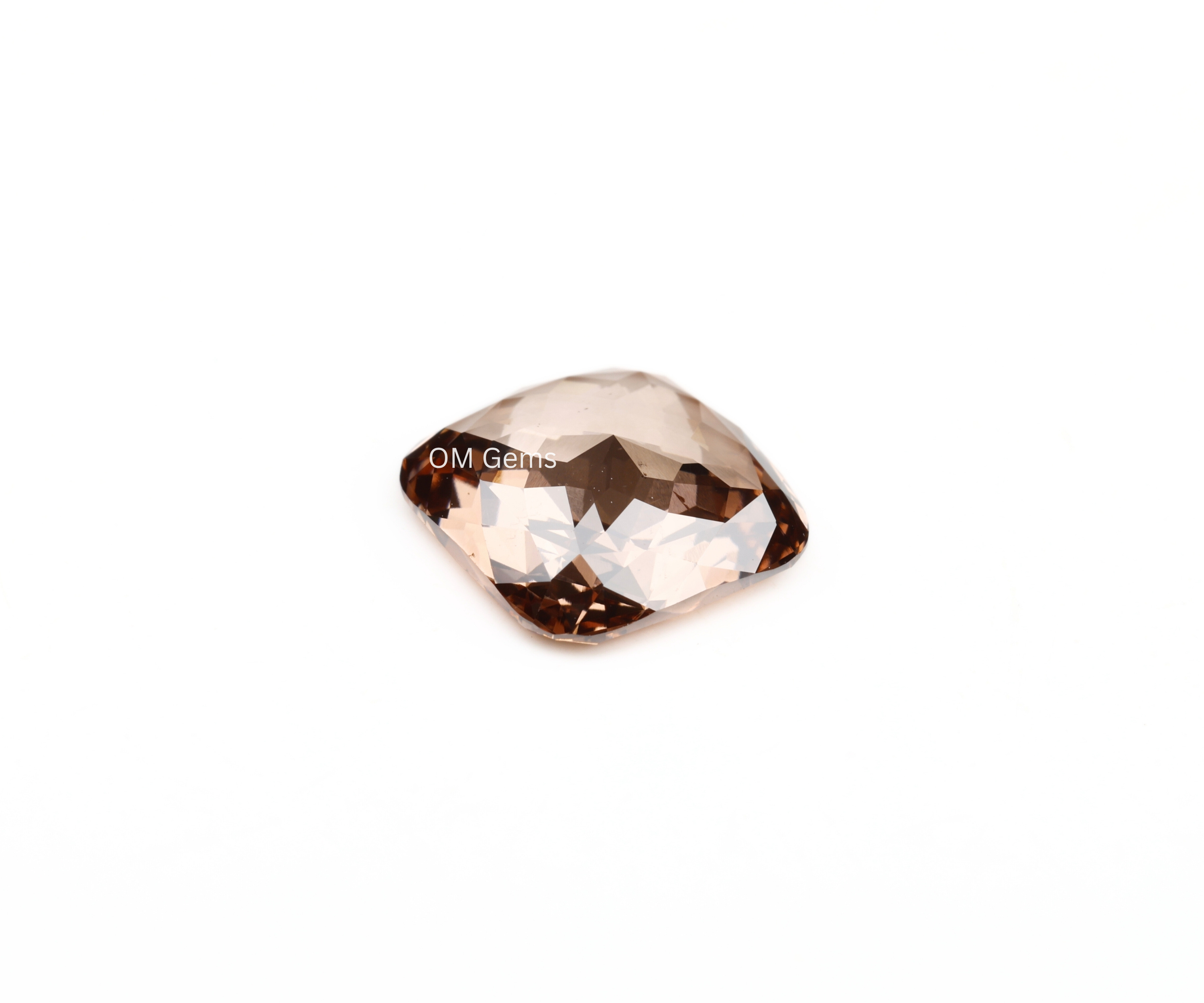 Brown Cushion Cut Lab Loose Diamond
