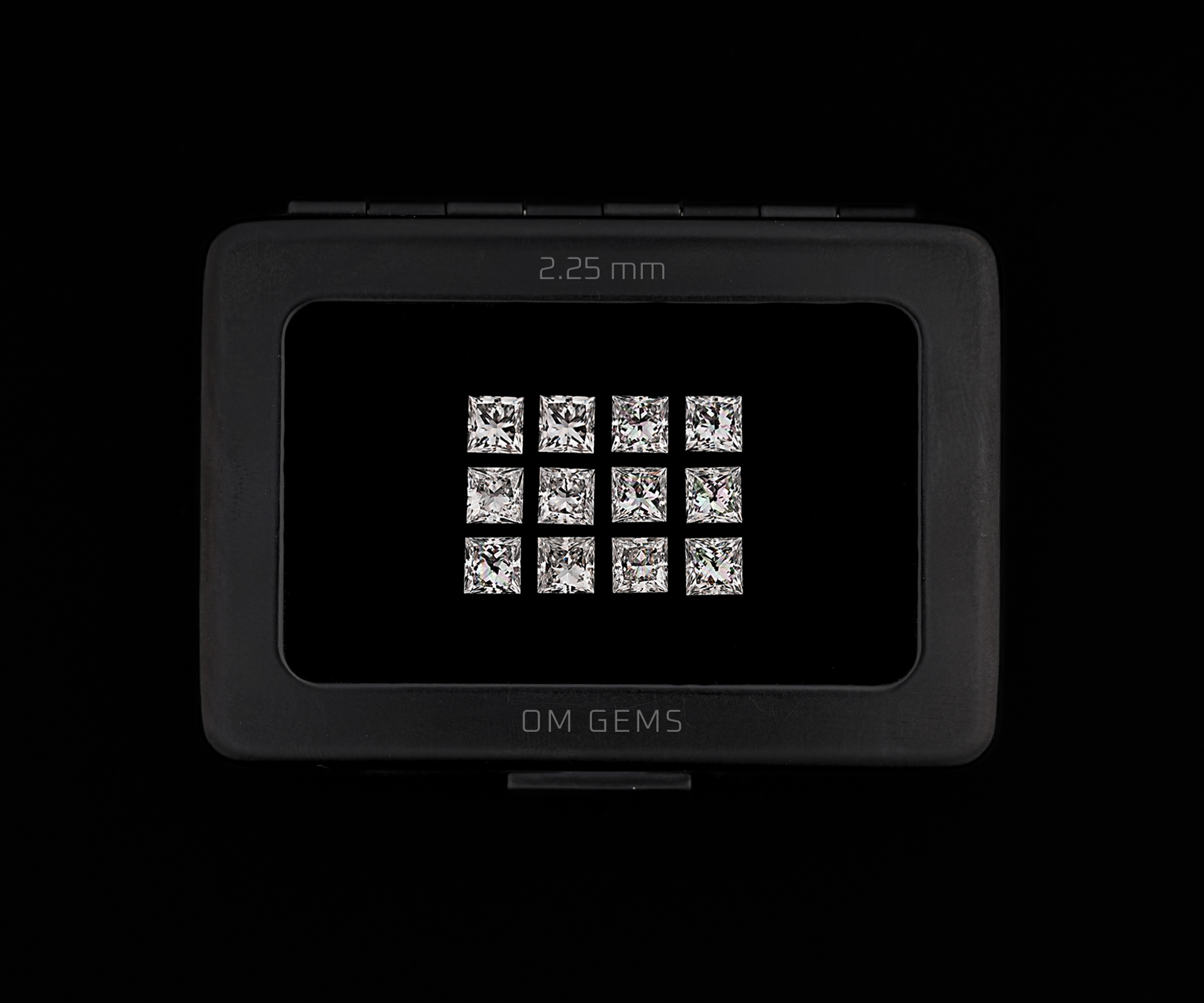 2.25 MM Princess Cut Lab Loose Diamonds