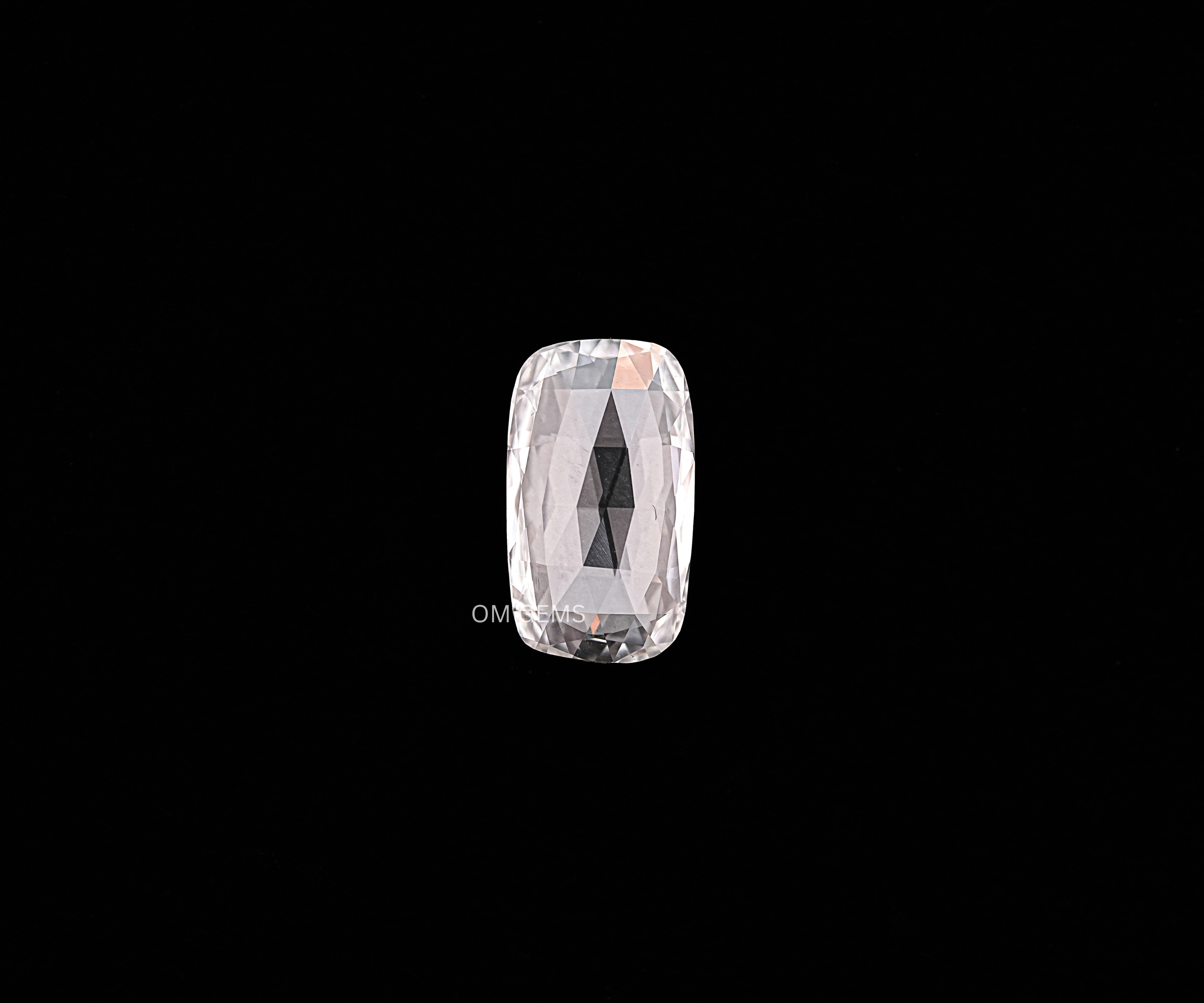 2.45 CT Elongated Cushion Rose Cut Lab Grown Diamond