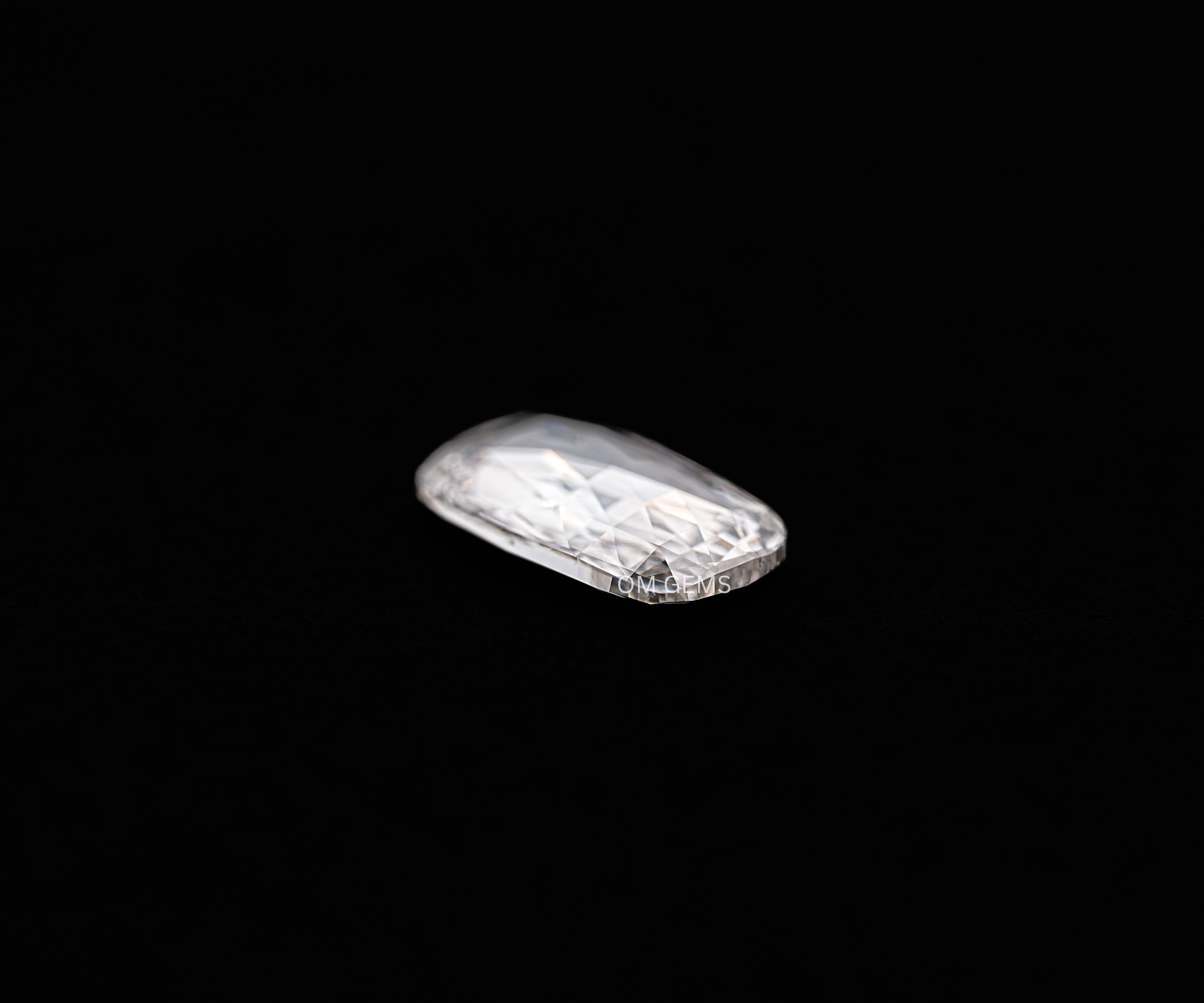 Rose Cut Elongated Cushion Lab Grown Diamond